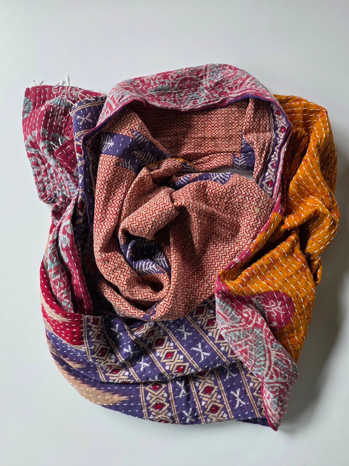 Kantha Scarf