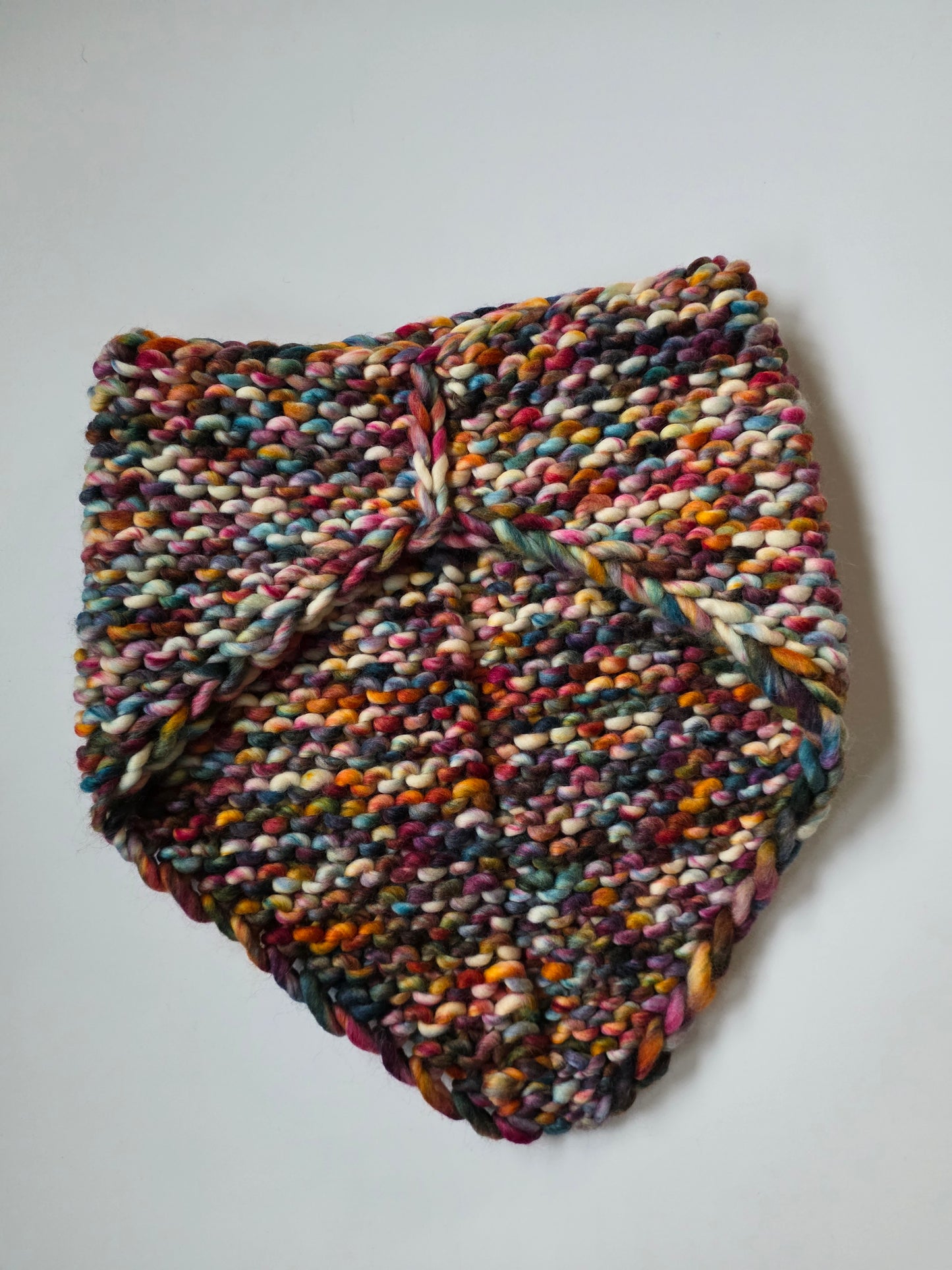 Merino Wool Bandana Cowl