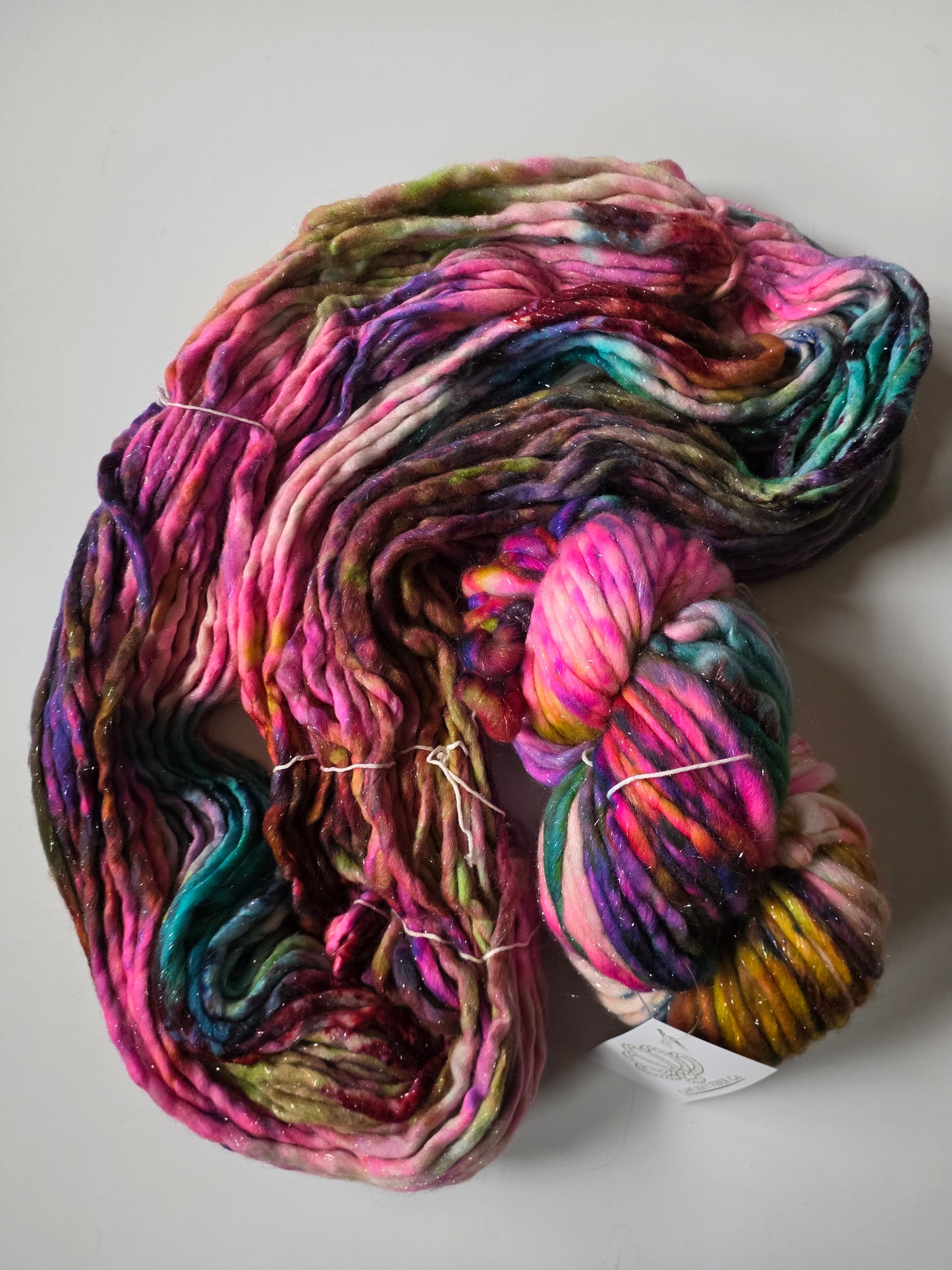 Cape May Fiber | Super Bulky Superwash Sparkle | Ariel