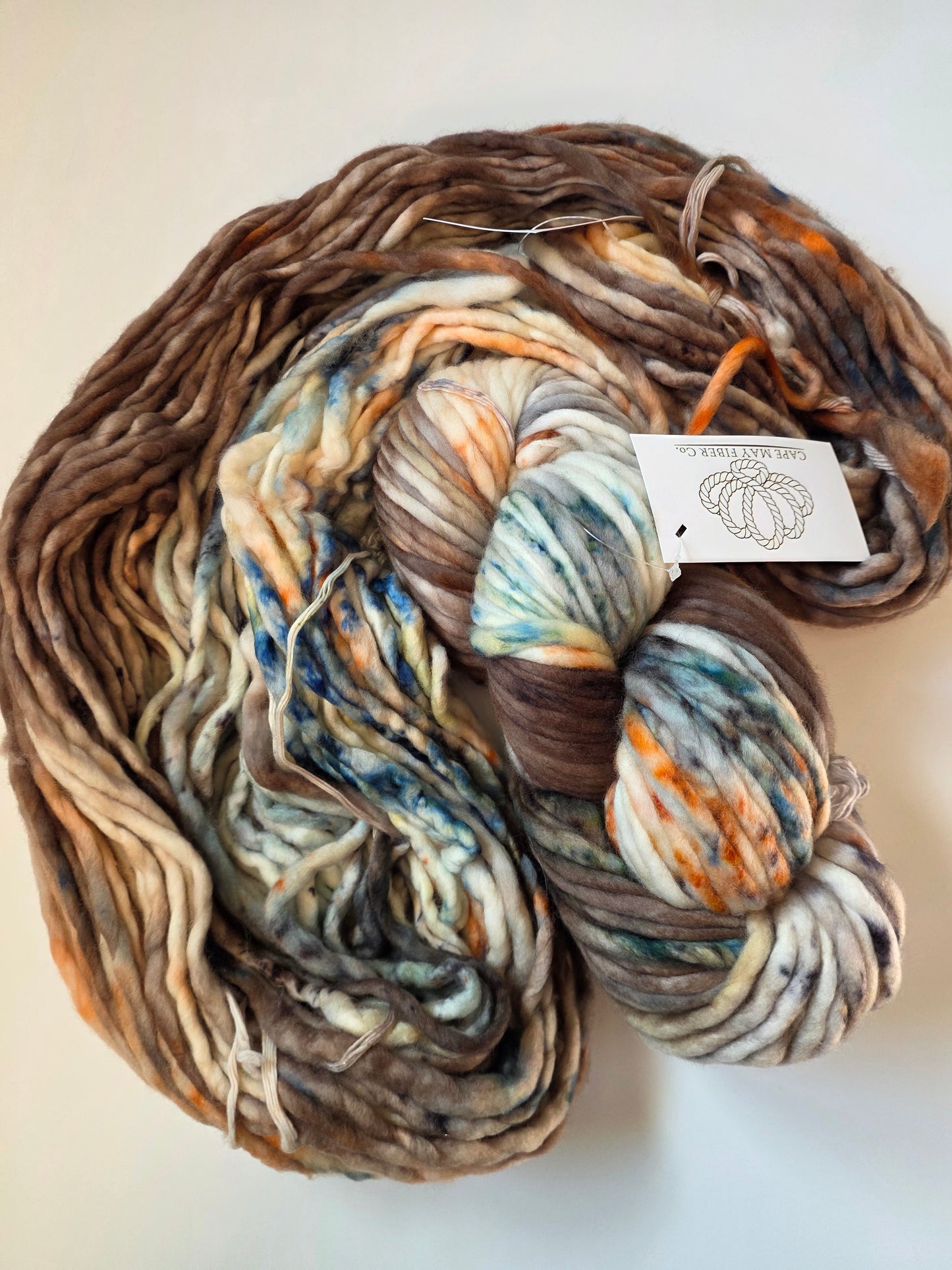 Cape May Fiber | Super Bulky Superwash | Pumpkin Latte