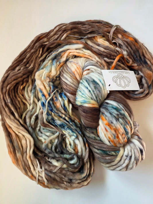 Cape May Fiber | Super Bulky Superwash | Pumpkin Latte