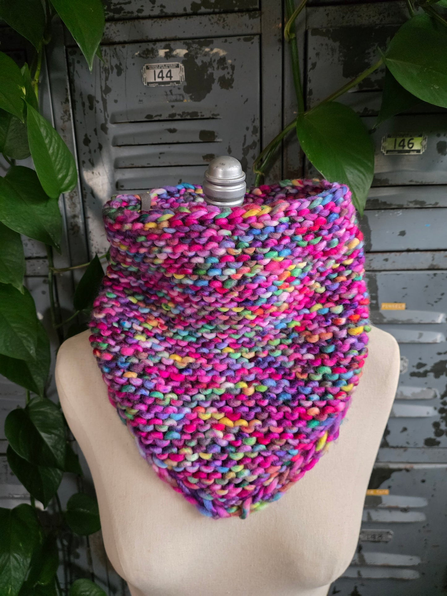 Merino Wool Bandana Cowl