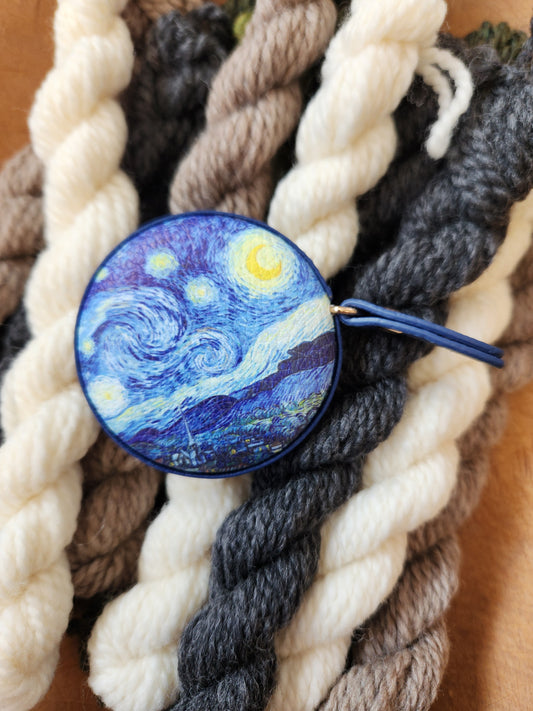 Monarque Retractable Tape Measure | Van Gogh Starry Night