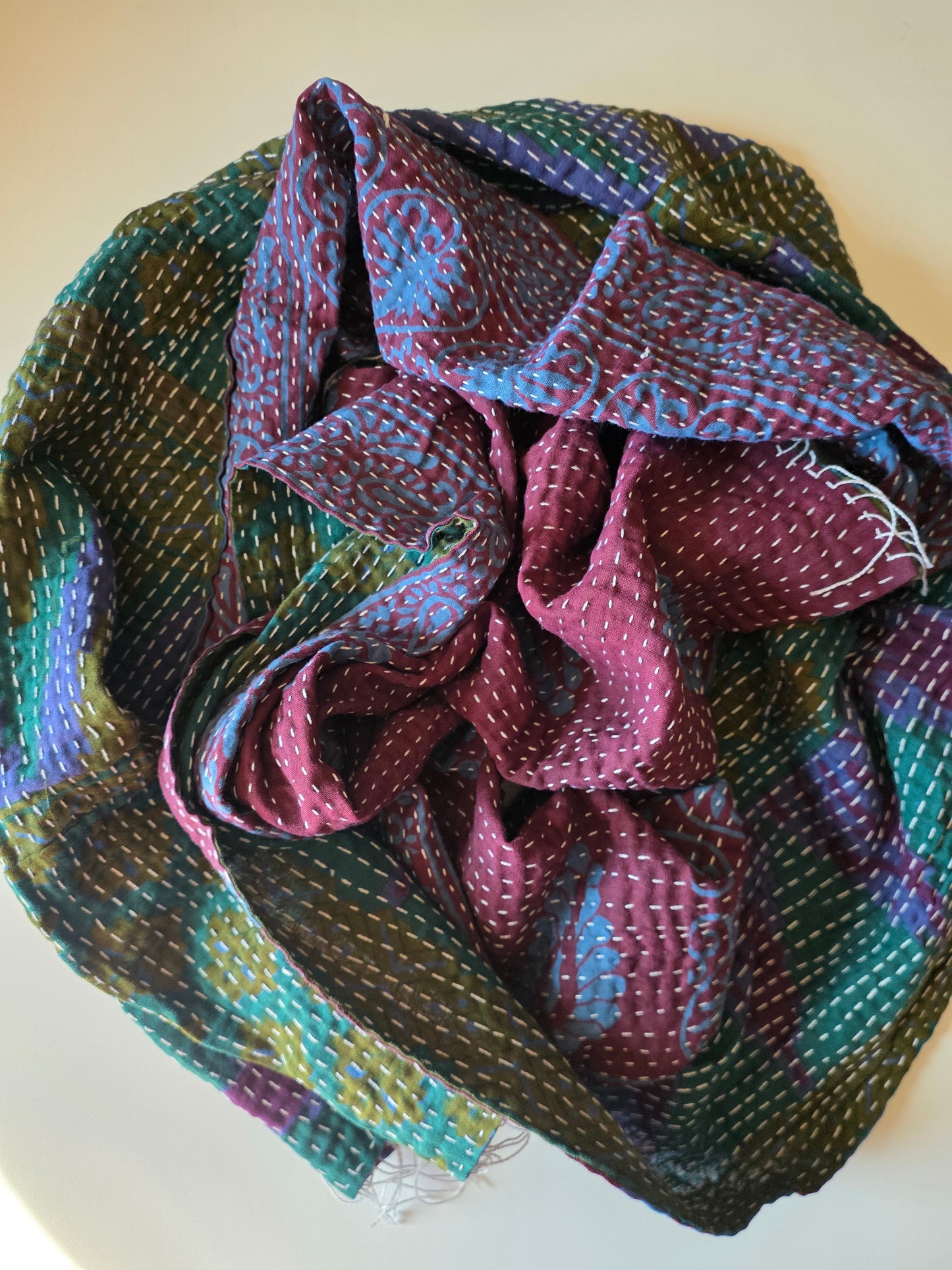 Kantha Scarf