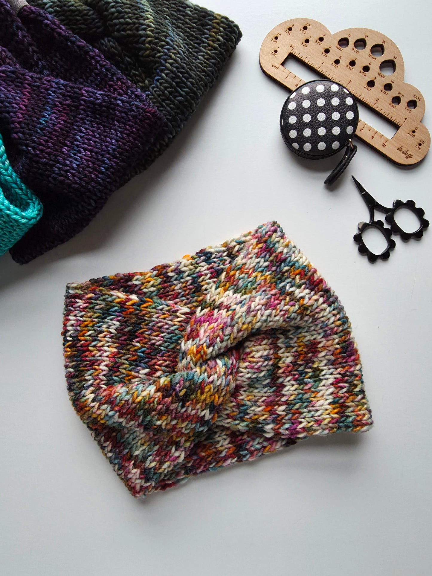 Merino Wool Twisted Headband