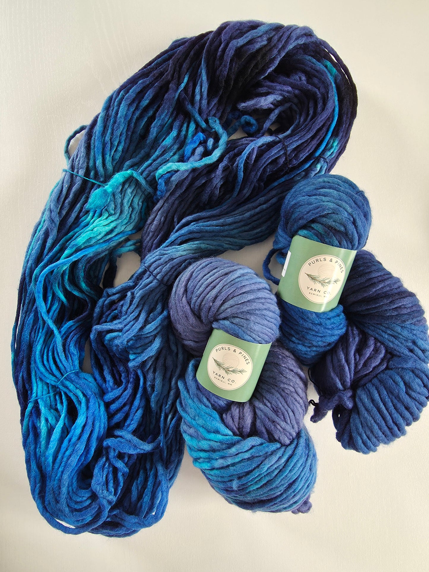 Purls & Pines | Super Bulky | Sky Blue Waters