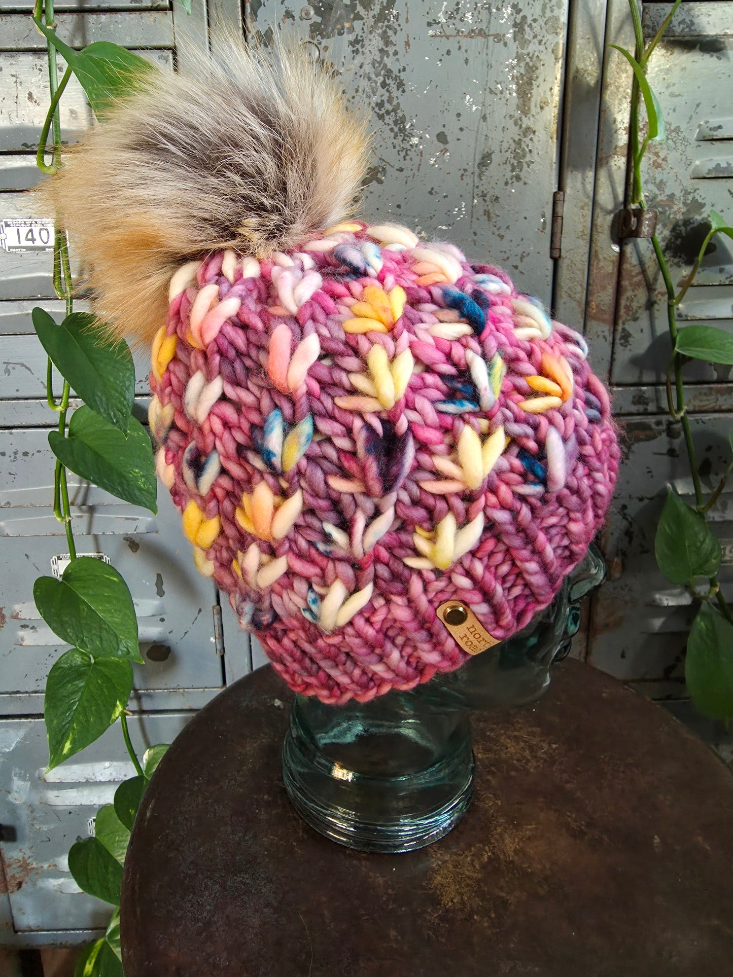 Merino Wool Pom Hat