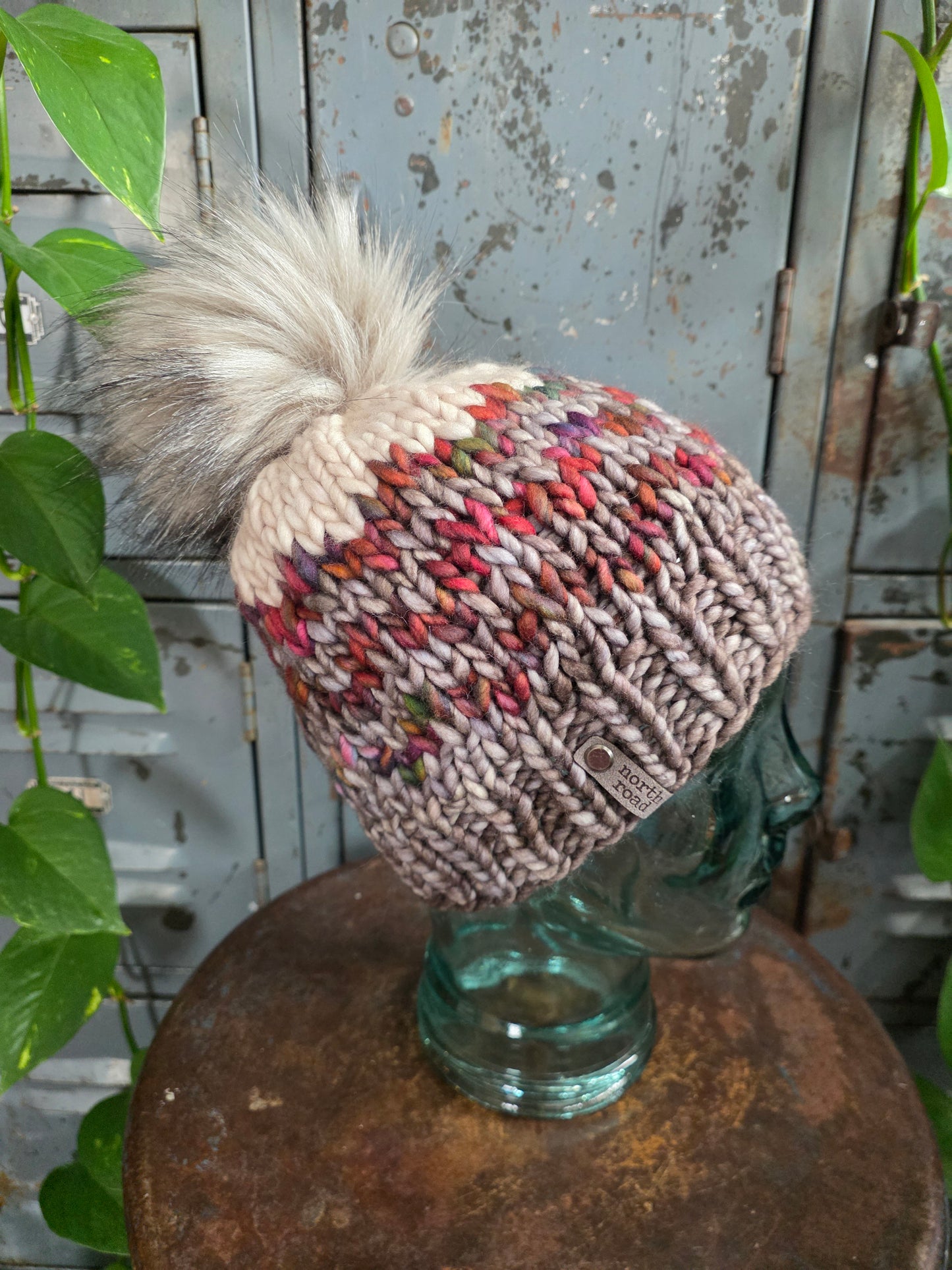 Merino Wool Pom Hat
