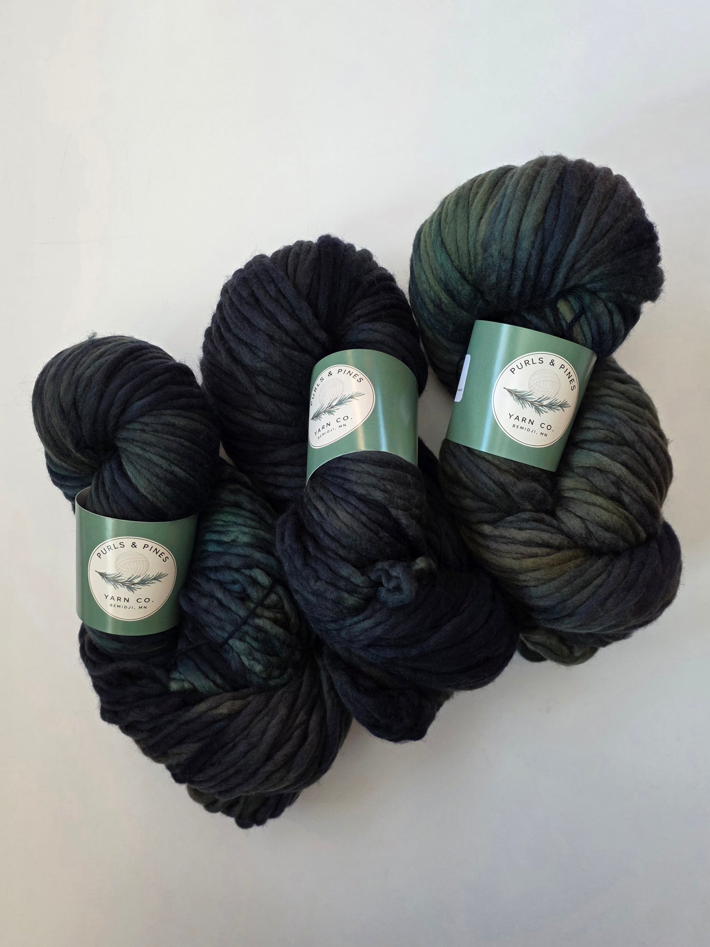 Purls & Pines | Super Bulky | Jewels of Lake Superior (Dark Batch)