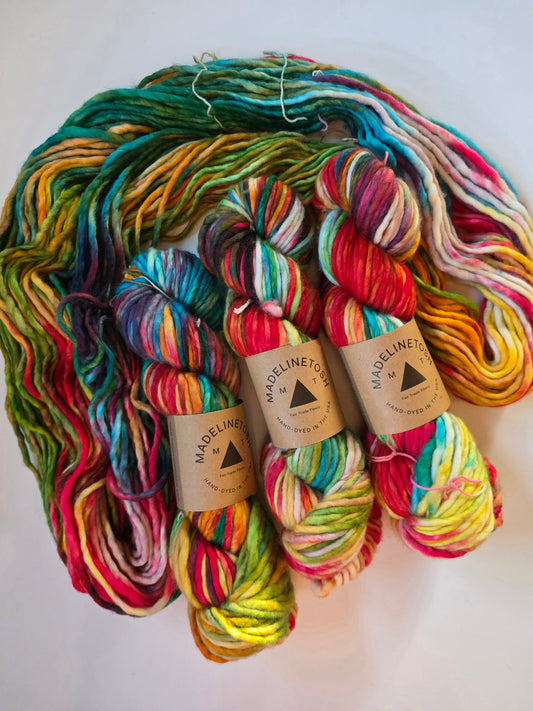 Madelinetosh Yarn | Tosh Biggie | You're The Only Ten I See