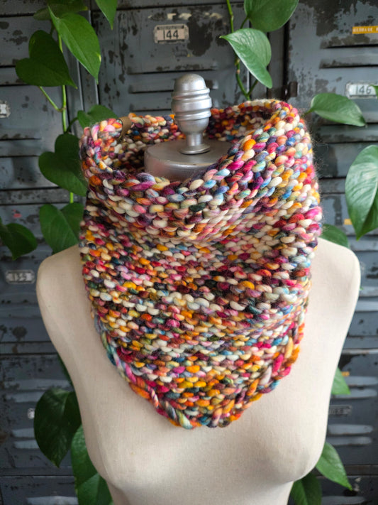 Merino Wool Bandana Cowl