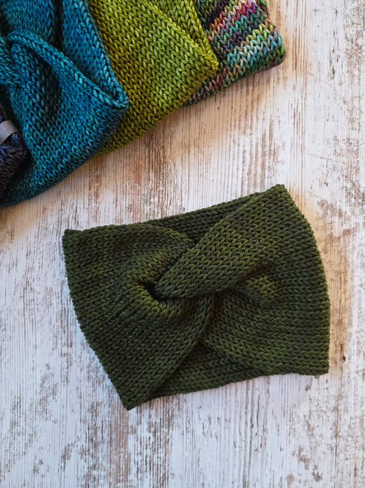 Merino Wool Twisted Headband