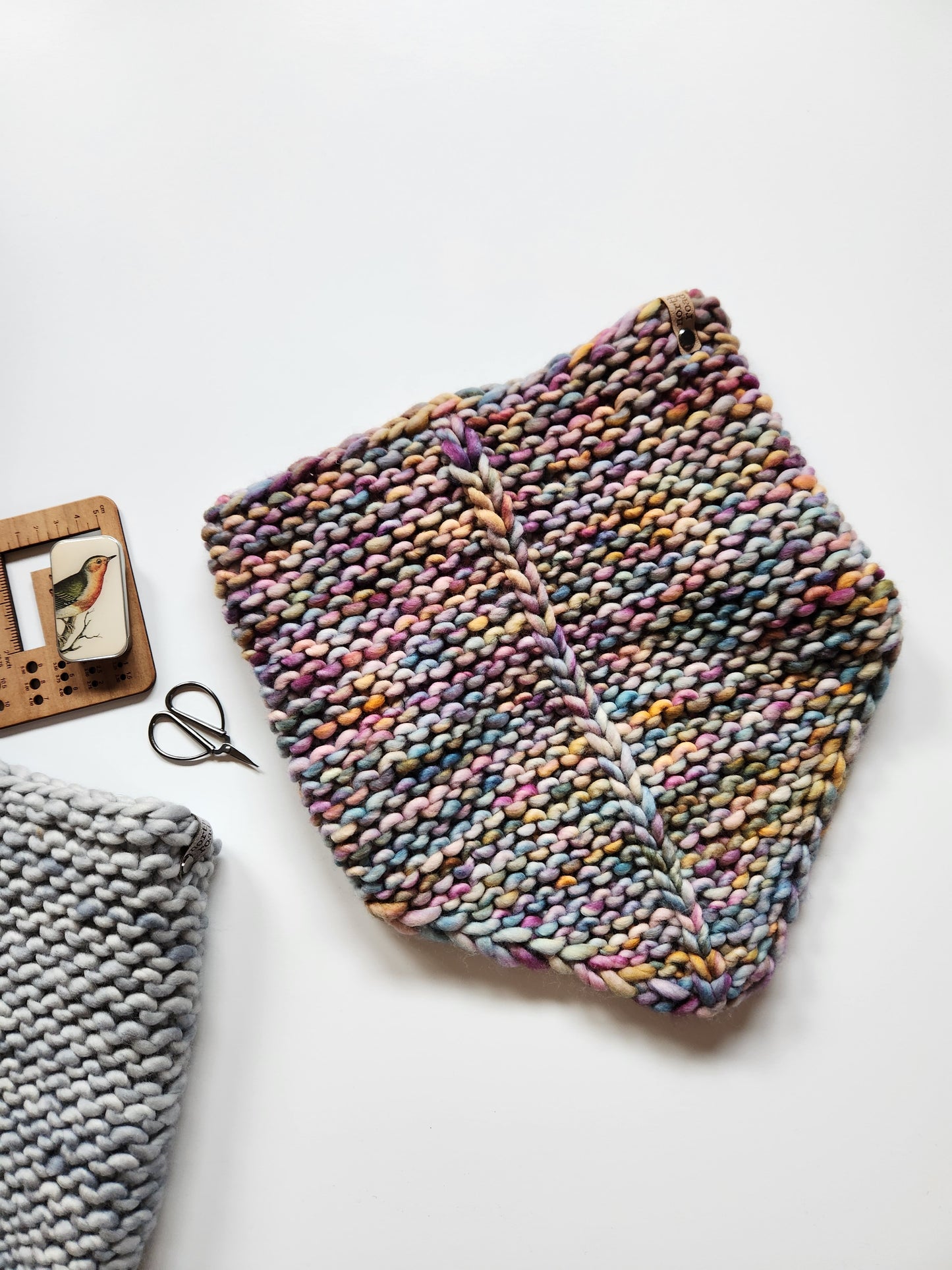Merino Wool Bandana Cowl