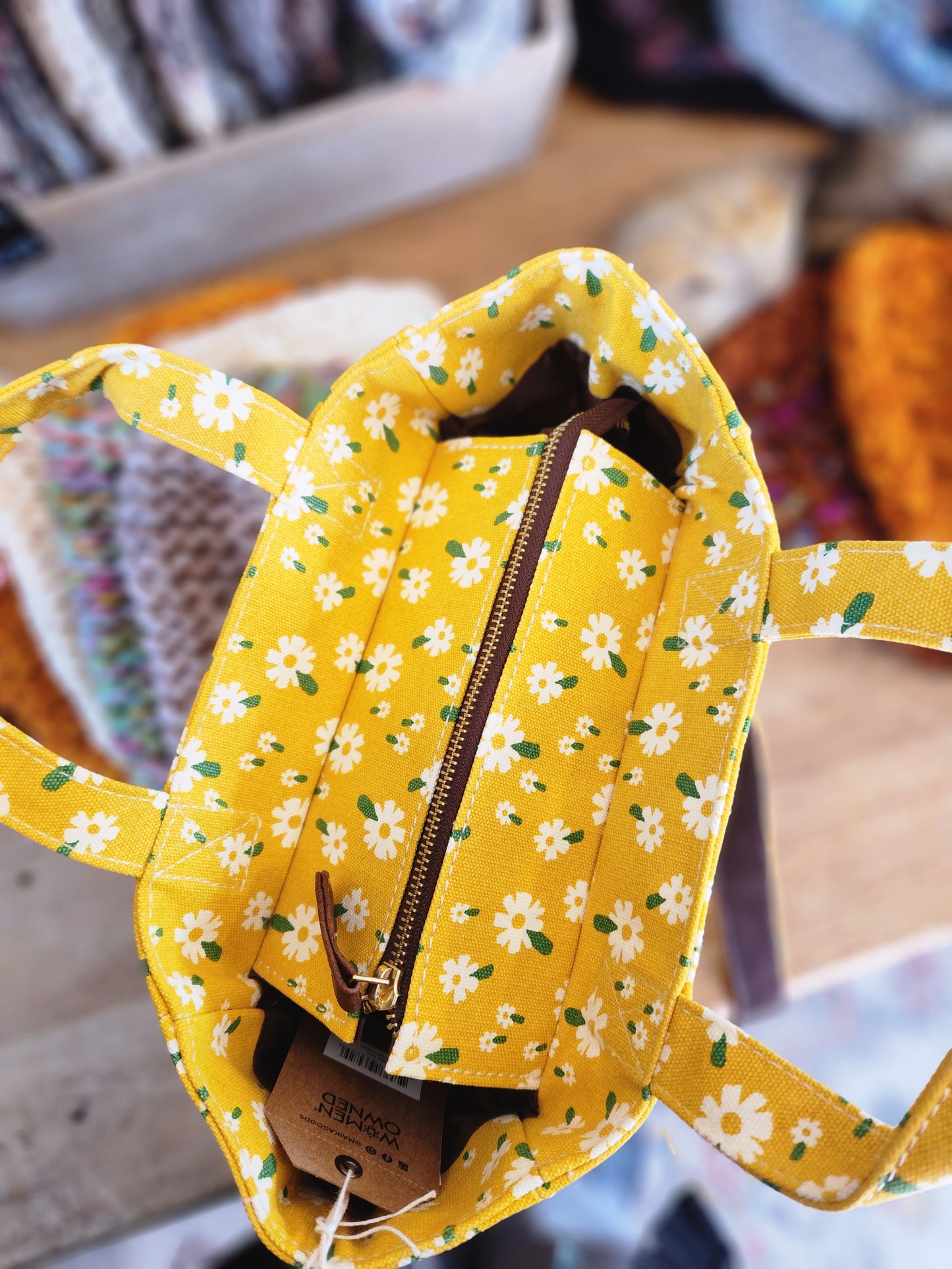 Mini Tote, Carmel