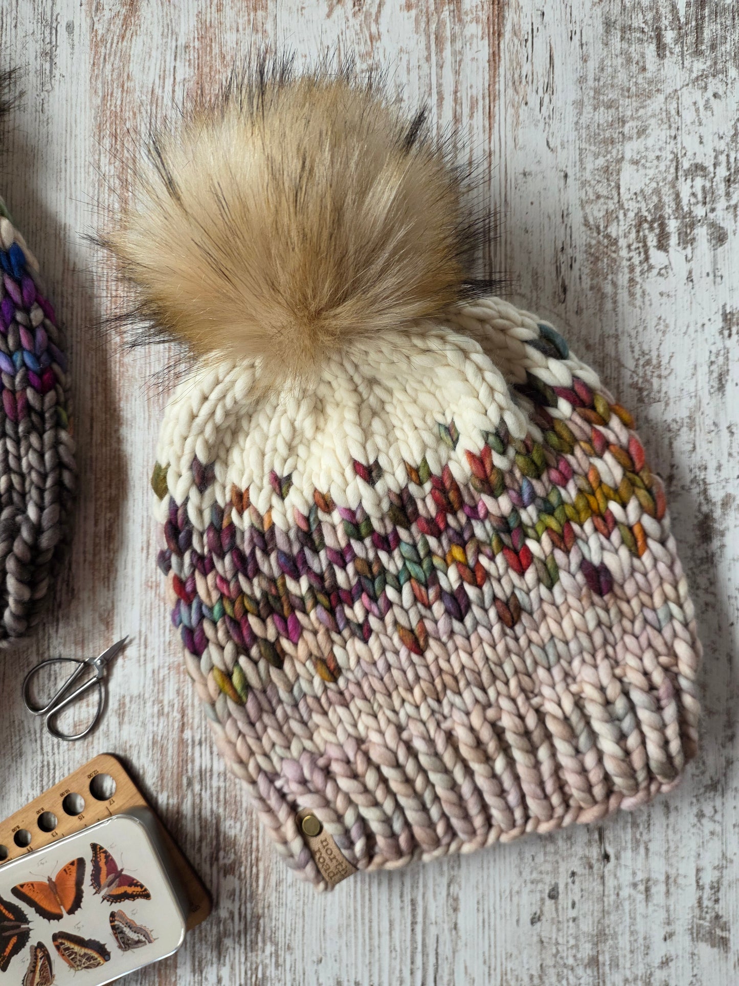 Merino Wool Pom Hat