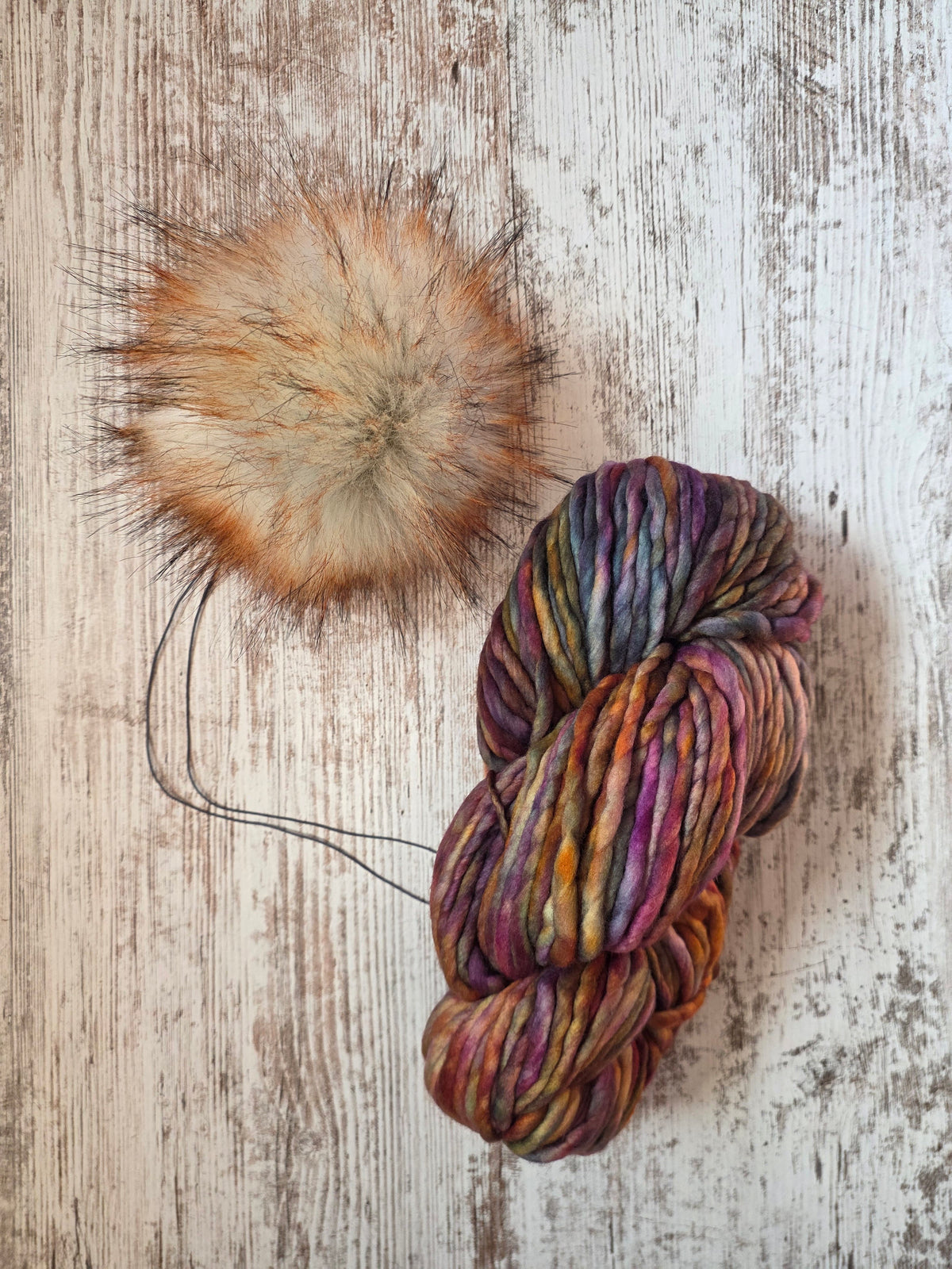 Yarn and Pom Bundle | Malabrigo Rasta | Piedras