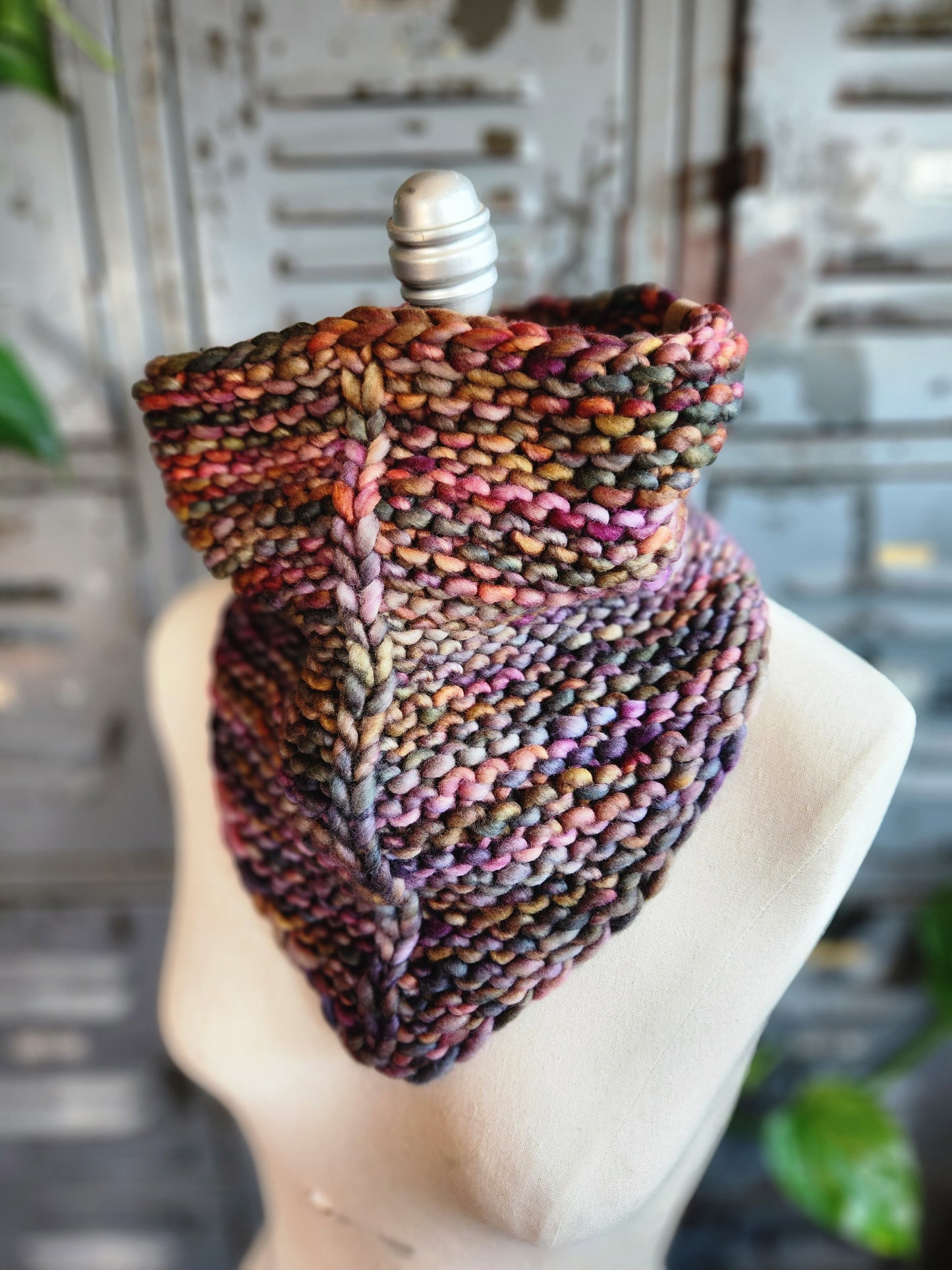 Merino Wool Bandana Cowl