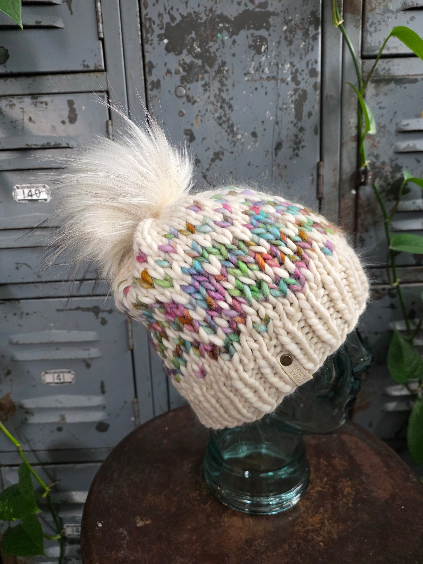 Merino Wool Pom Hat