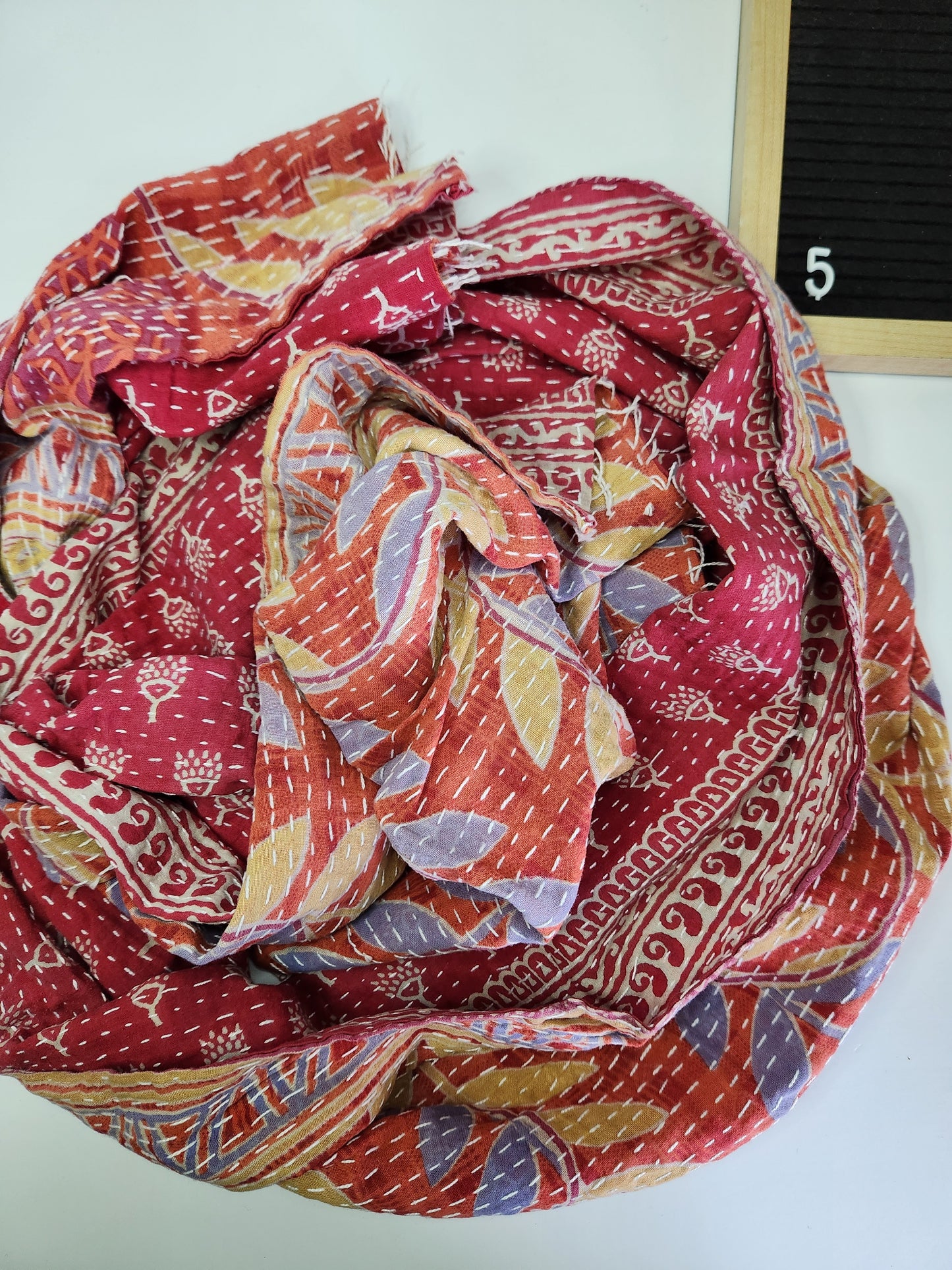 Kantha Scarf