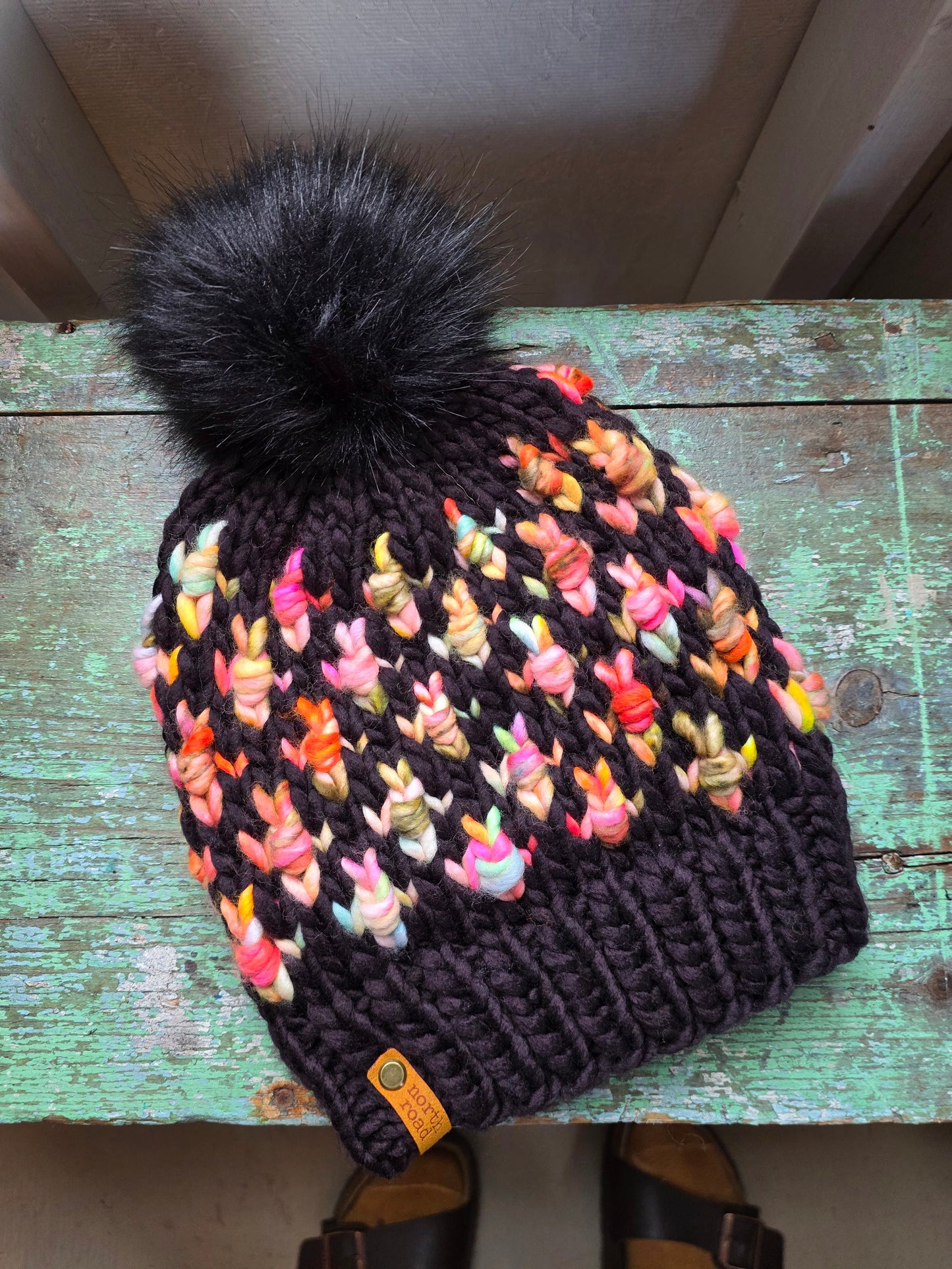 Merino Wool Pom Hat