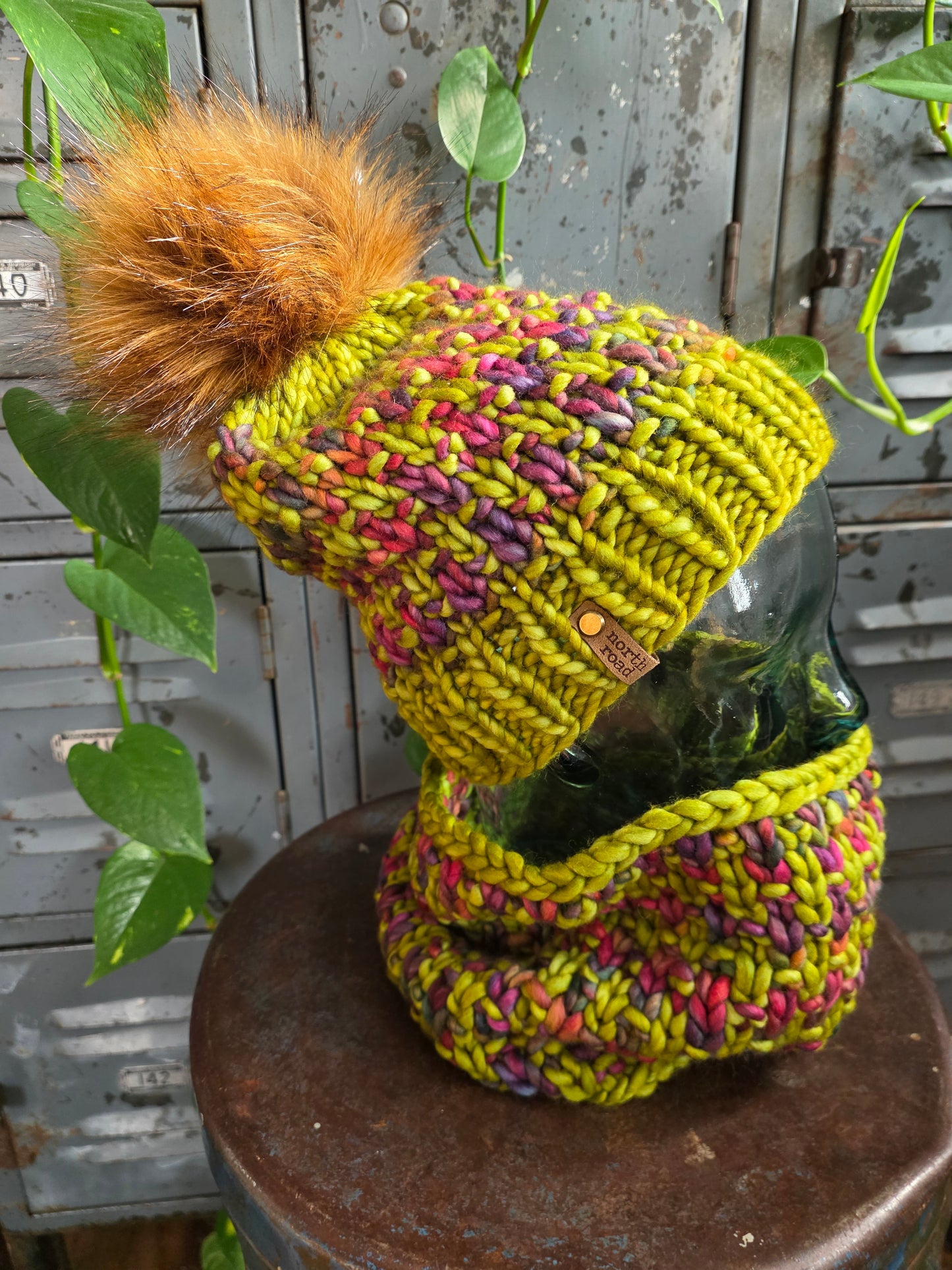 Merino Wool Hat and Cowl Set