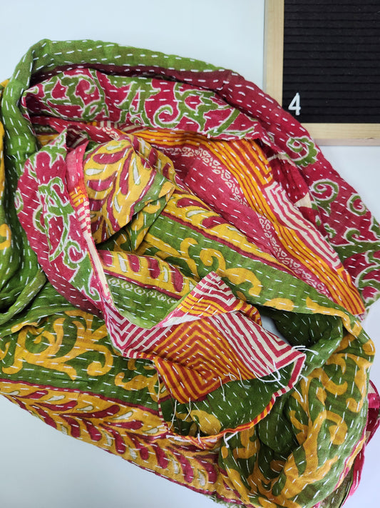 Kantha Scarf