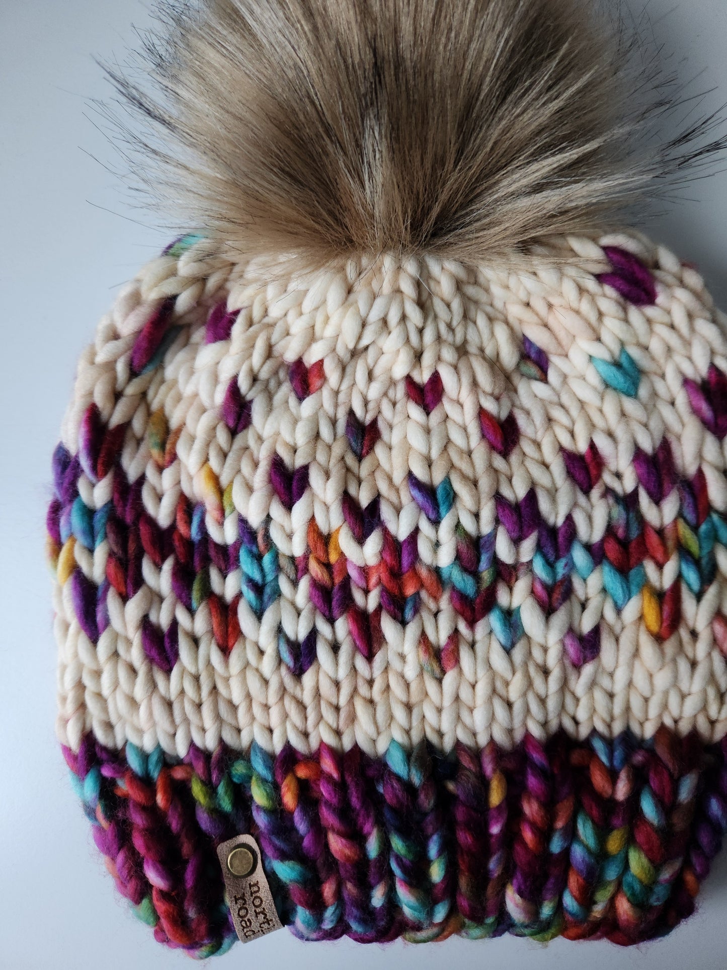 Merino Wool Pom Hat