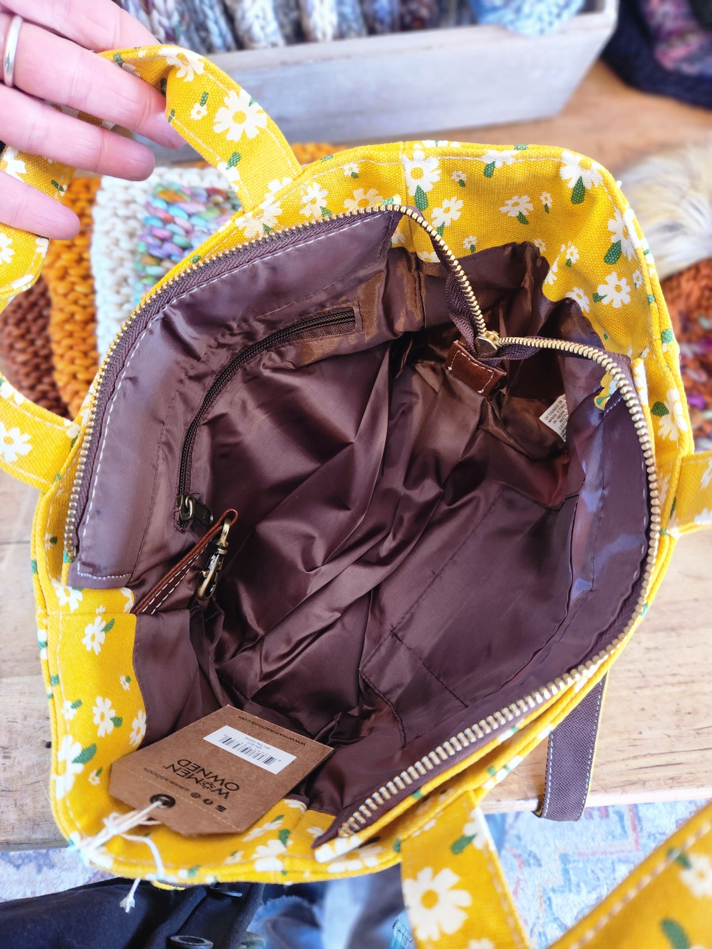 Mini Tote, Carmel