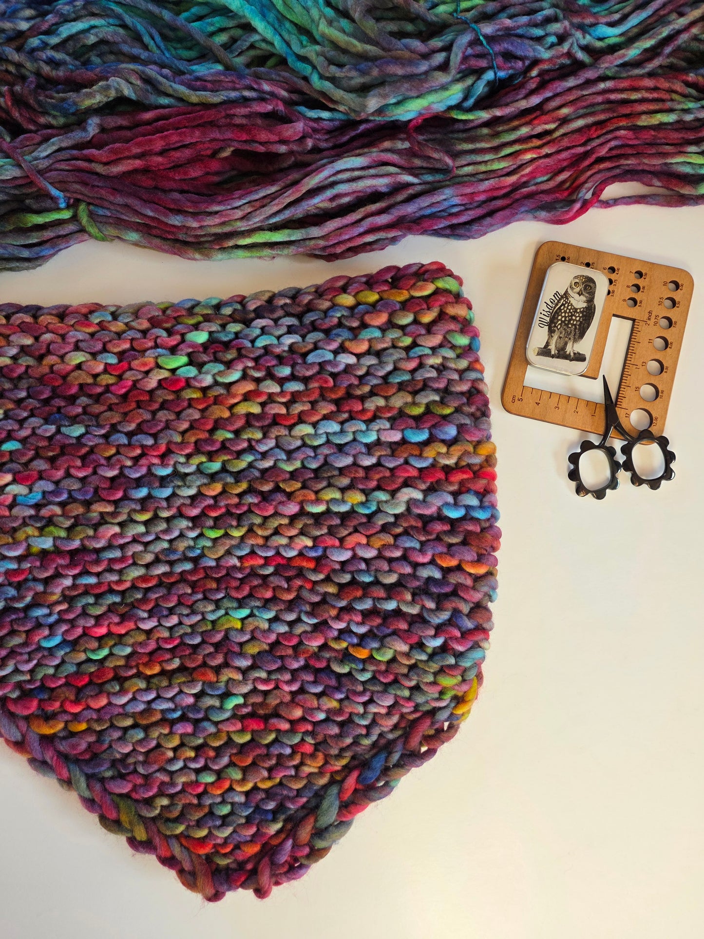 Merino Wool Bandana Cowl