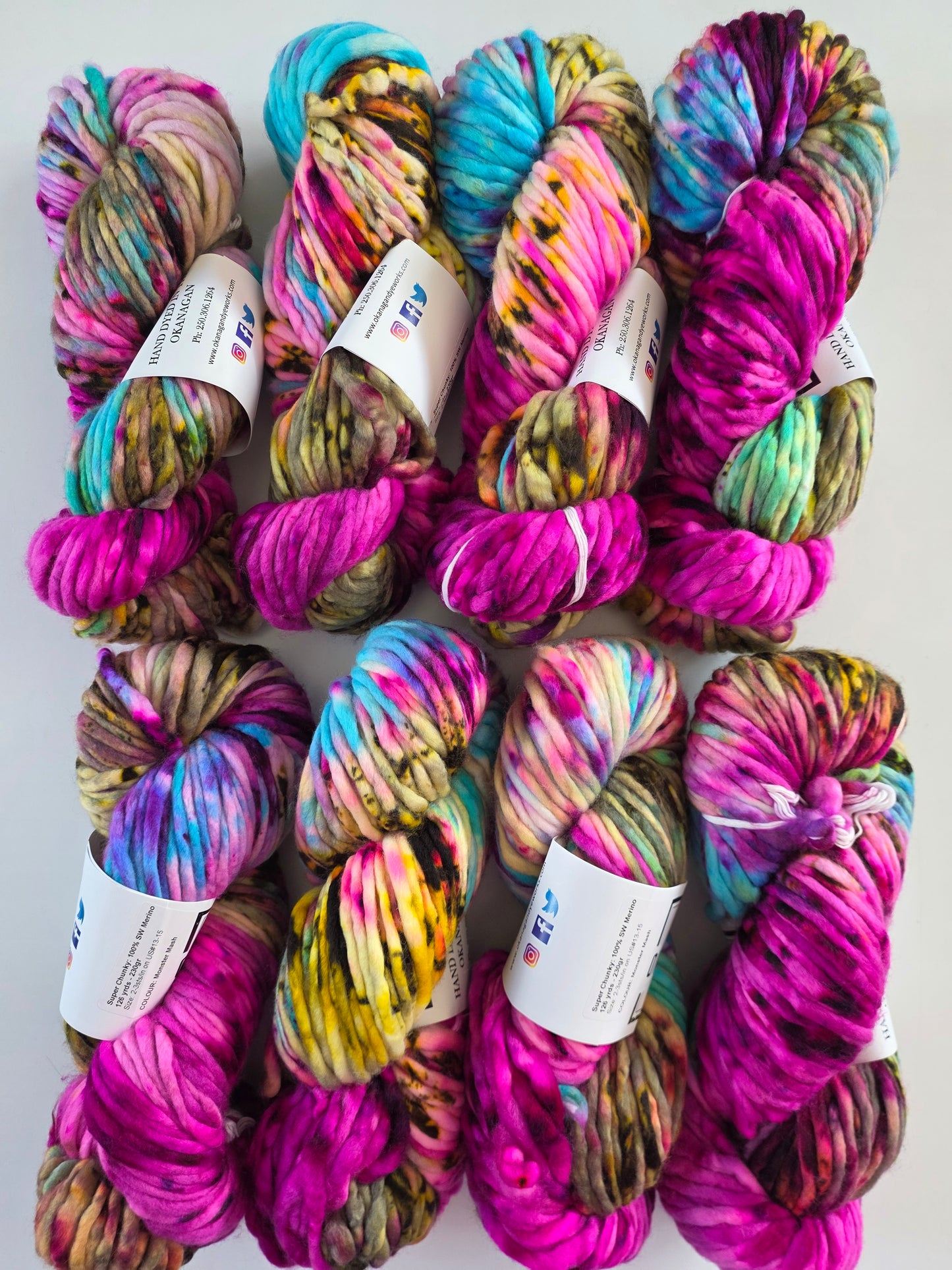 Okanagan Dye Works | Super Bulky | Monster Mash