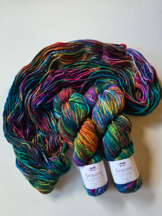 Exclusive Baah Yarn | Sequoia | Lights Over Lake Superior