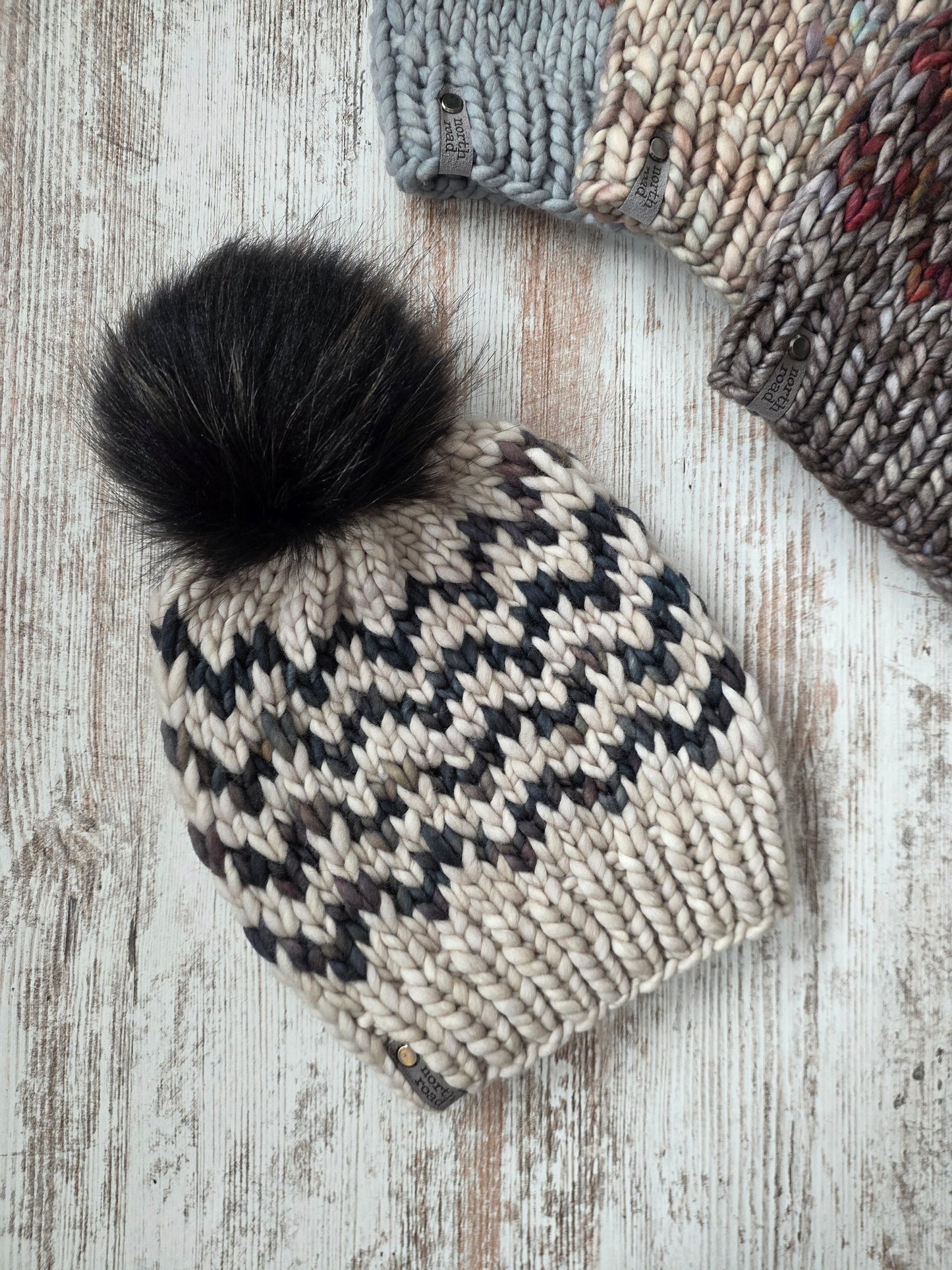 Merino Wool Pom Hat
