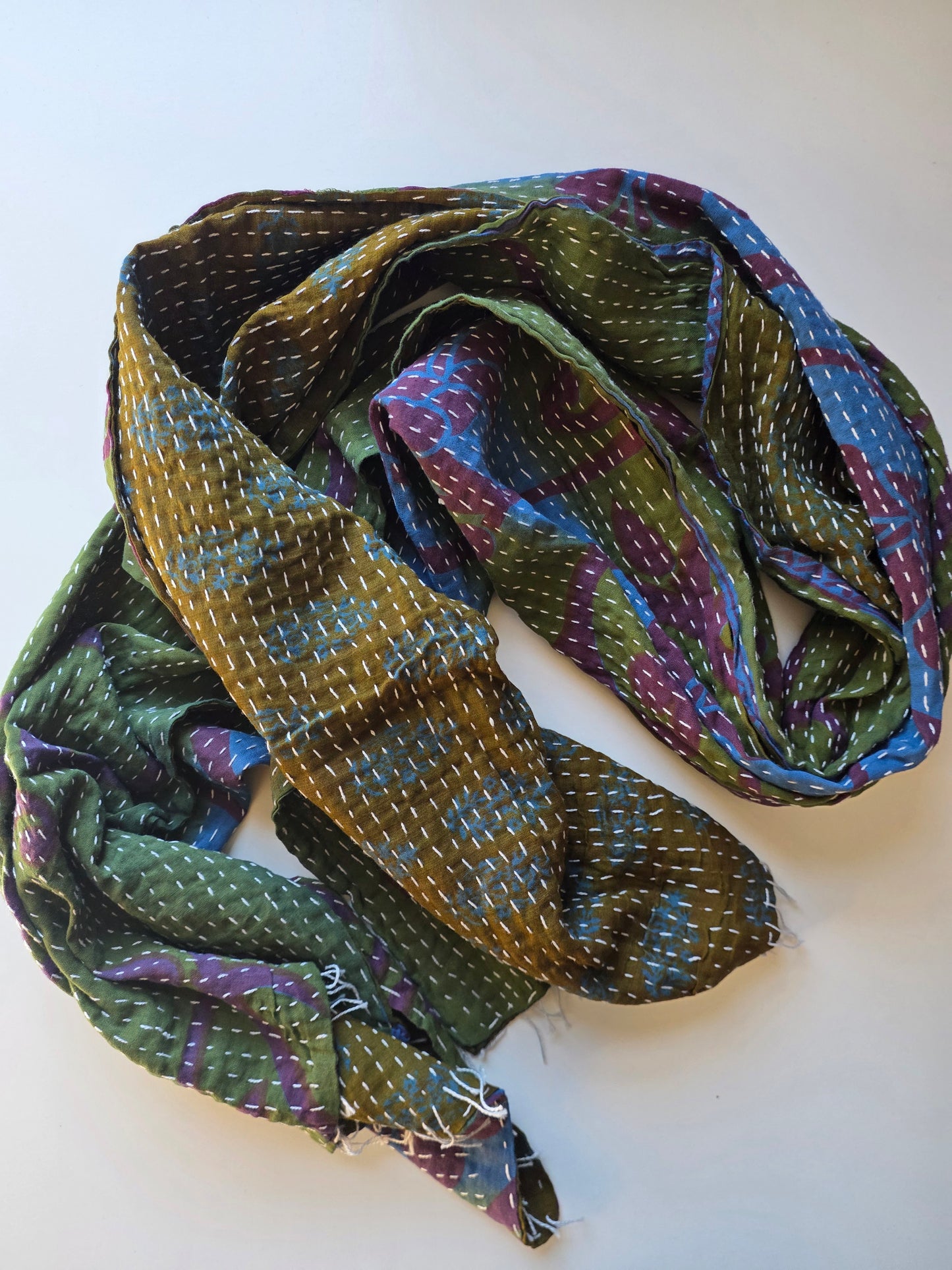 Kantha Scarf