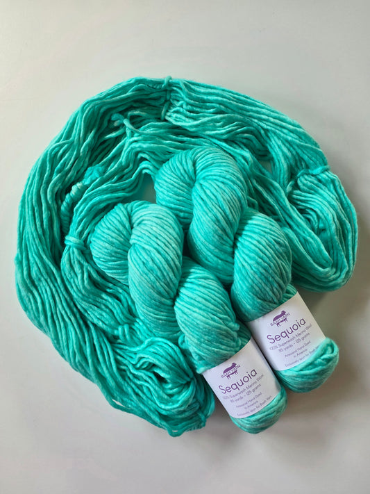 Baah Yarn | Sequoia | Teal The Cows Come Home