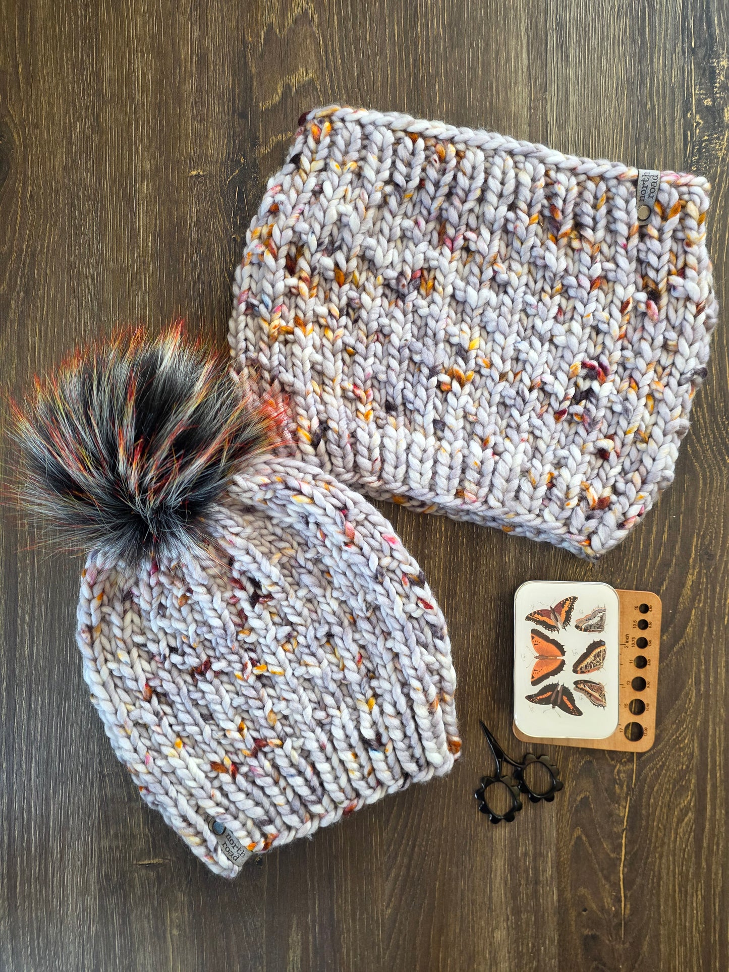 Merino Wool Hat and Cowl Set