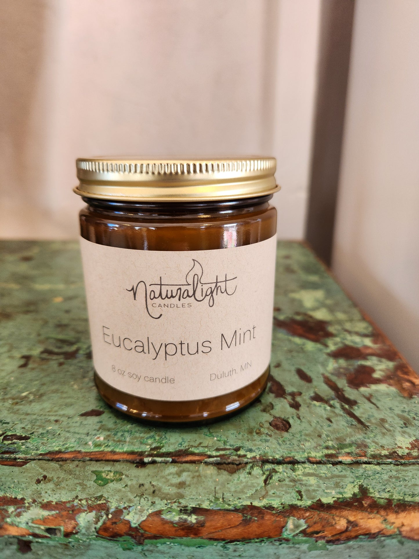 Naturalight Candle, Eucalyptus Mint