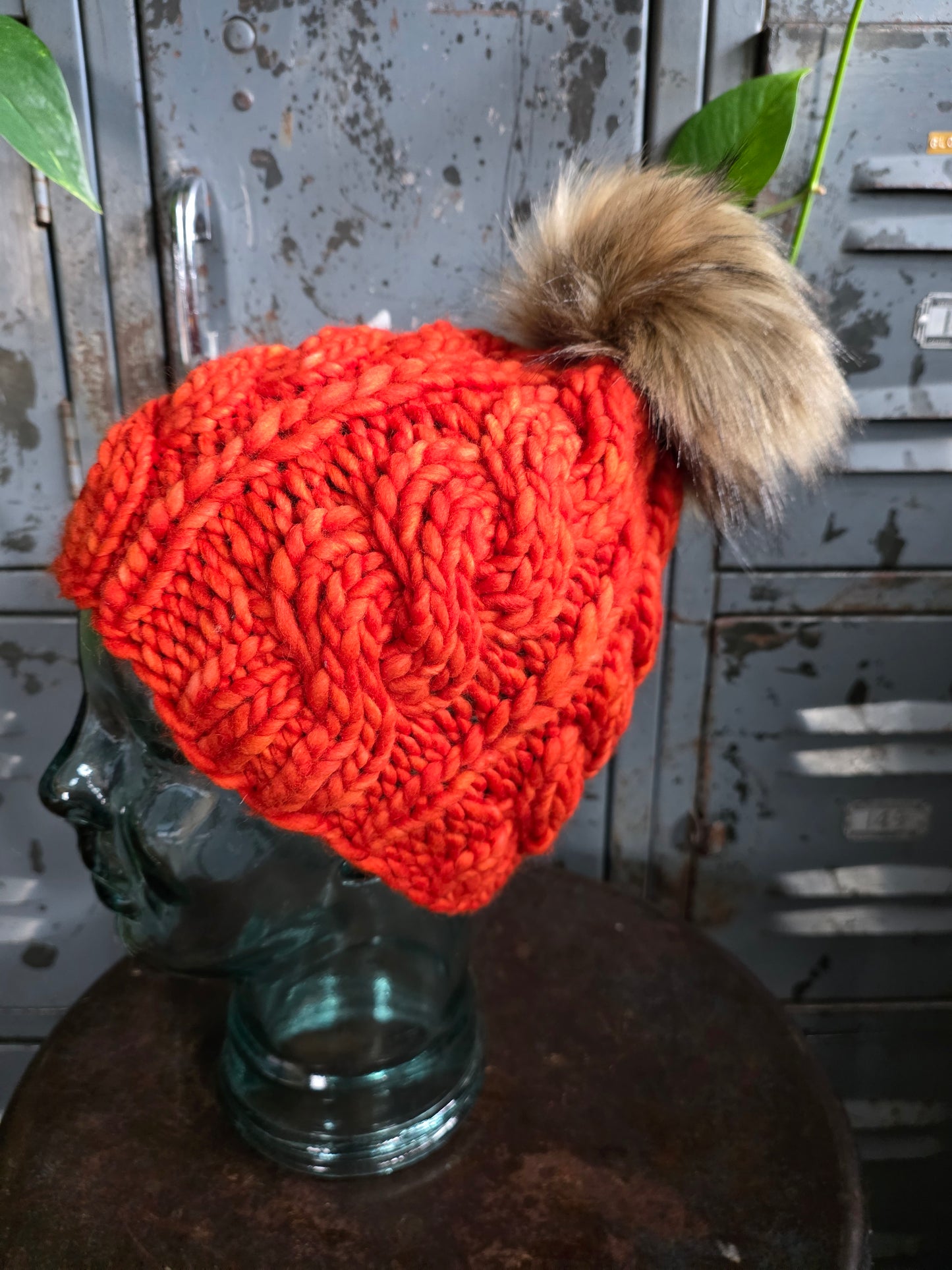 Merino Wool Pom Hat