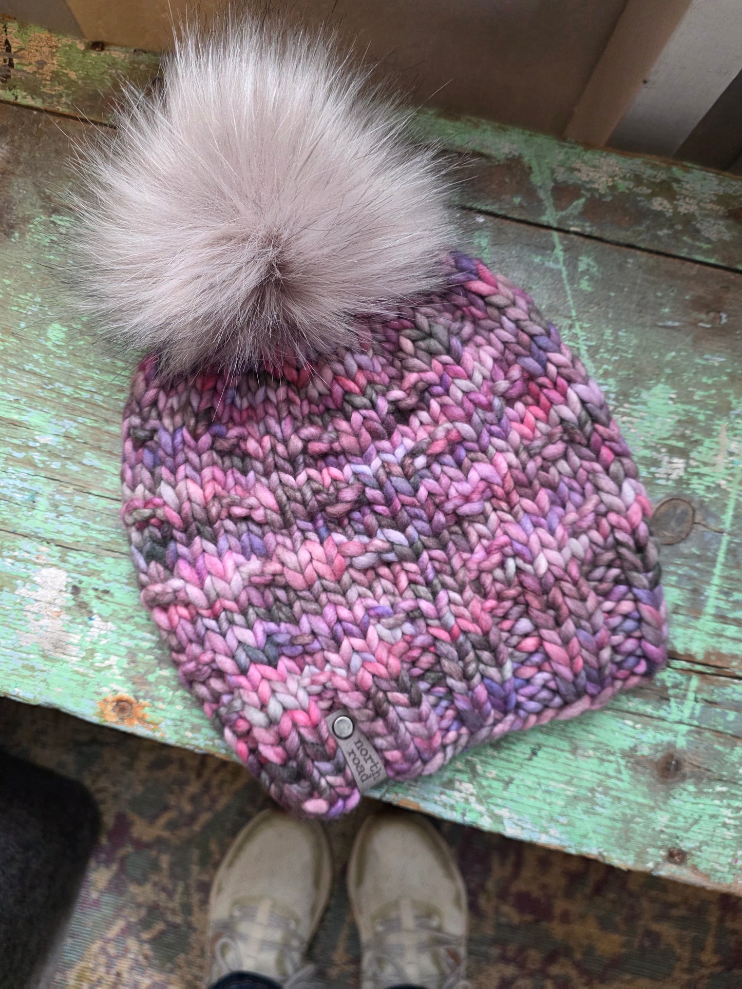 Merino Wool Pom Hat