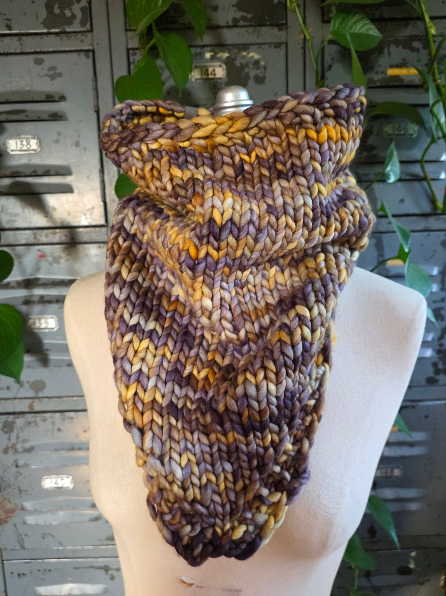 Merino Wool Bandana Cowl