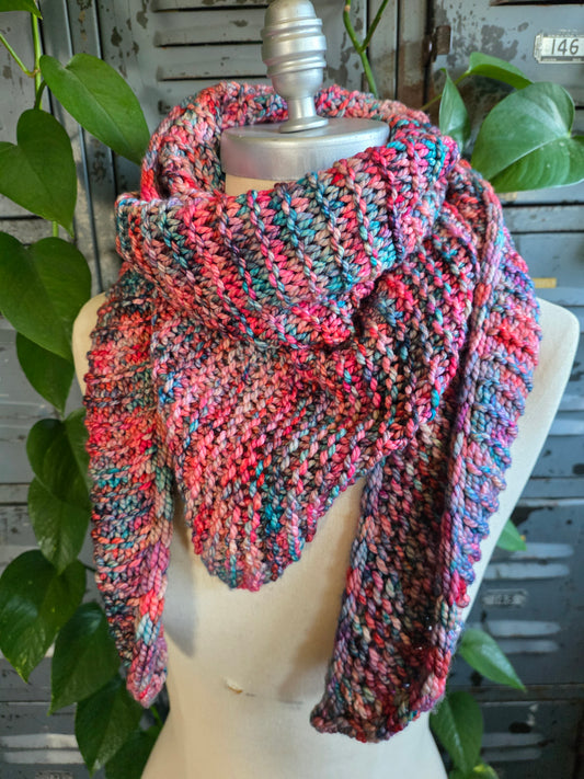 Merino Wool Poplar Lake Shawl