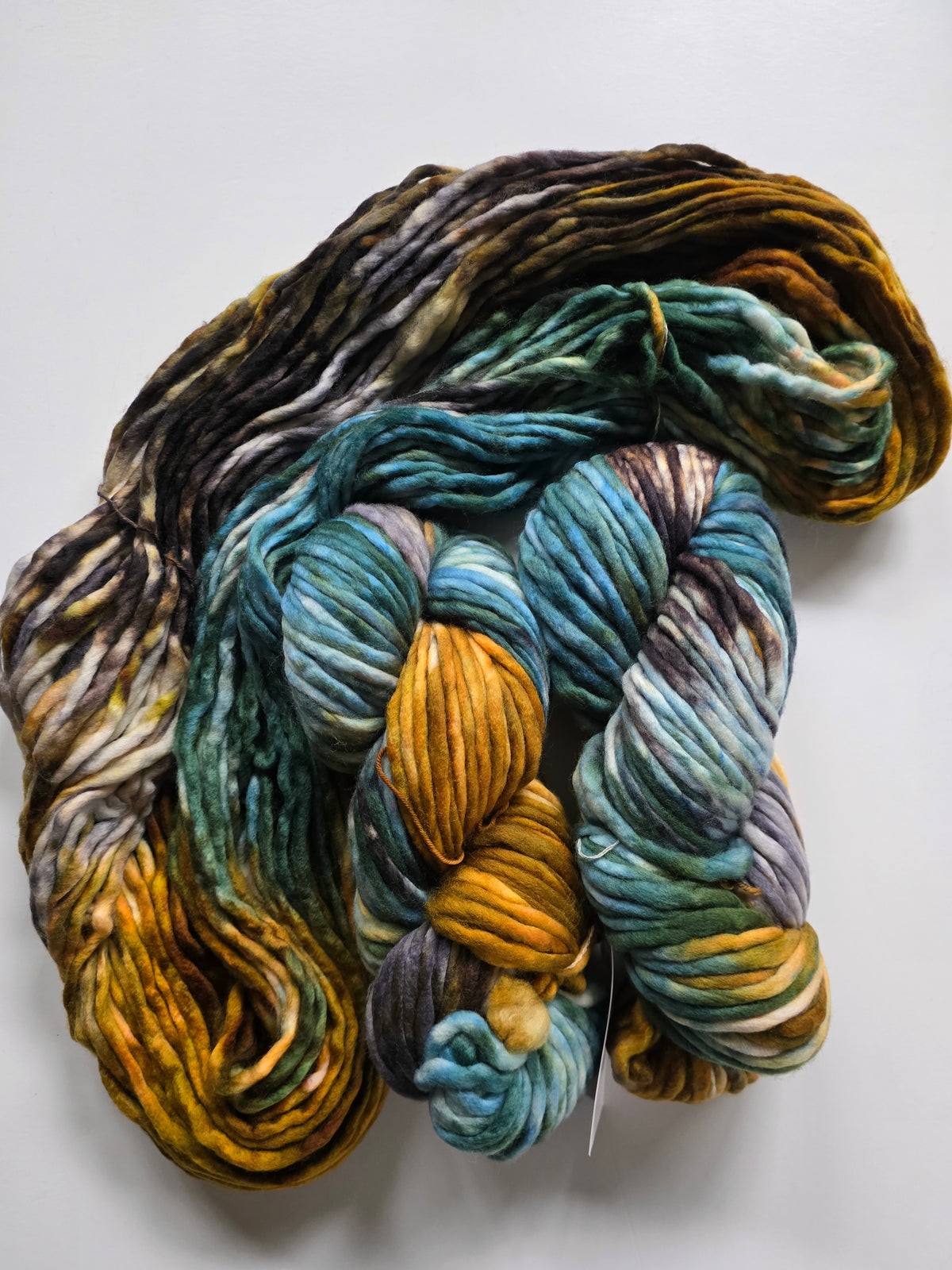Birchwood and Wool (Knitting In The Wild) Hand Dyed Yarn | Super Bulky | Forest Floor