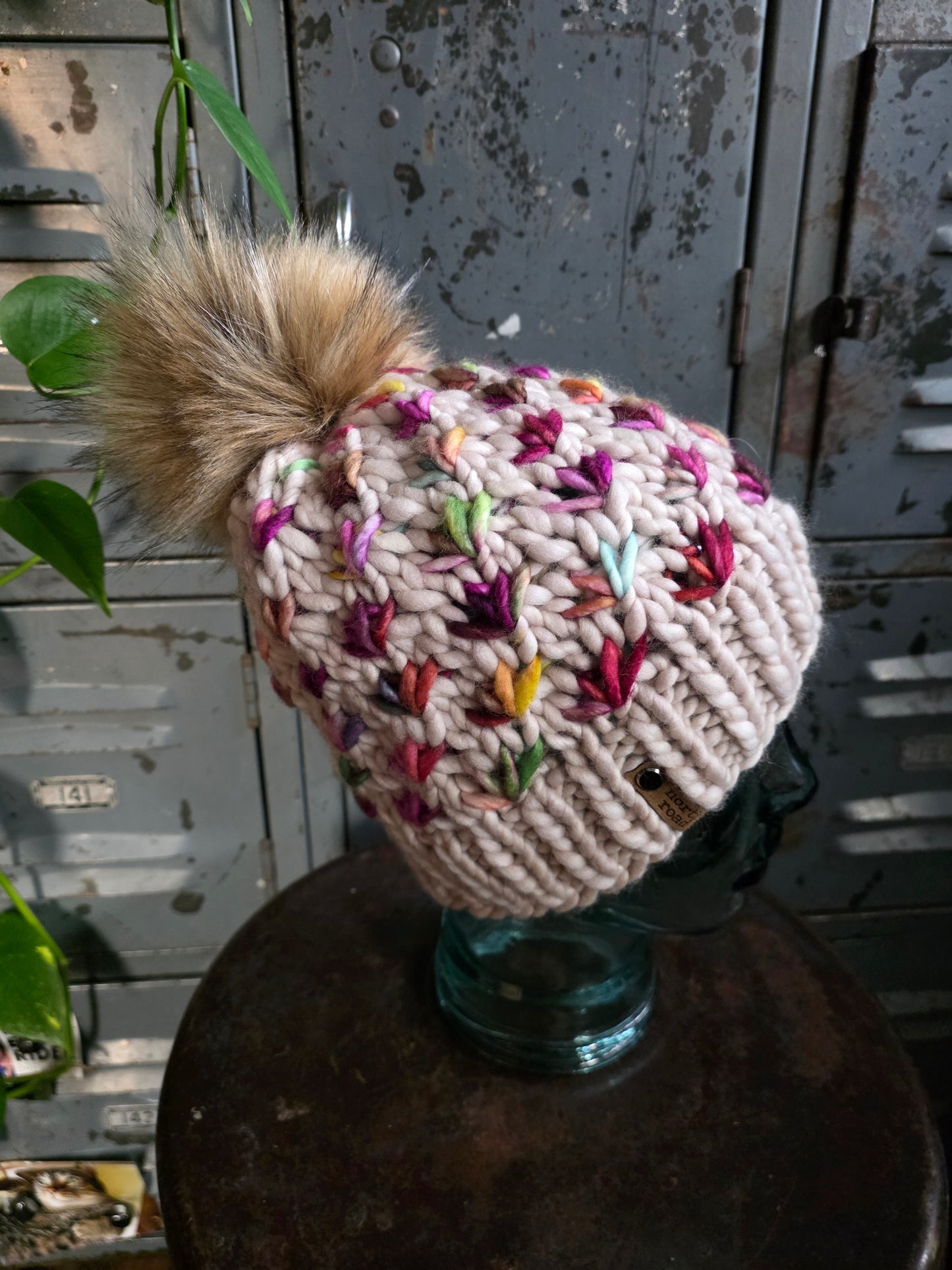 Merino Wool Pom Hat