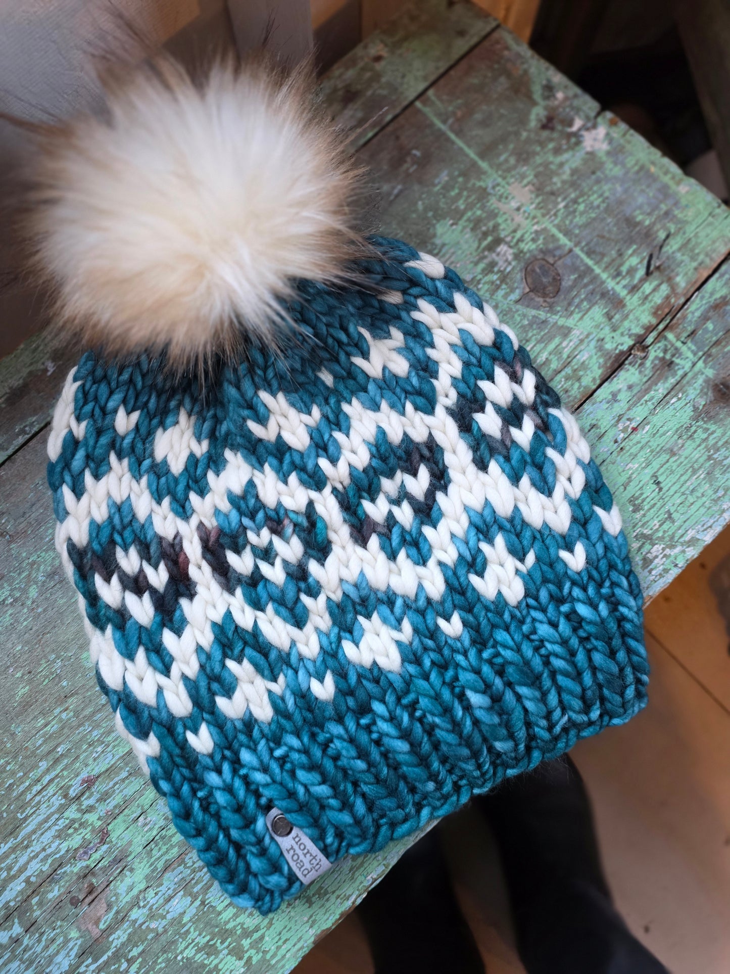 Merino Wool Pom Hat