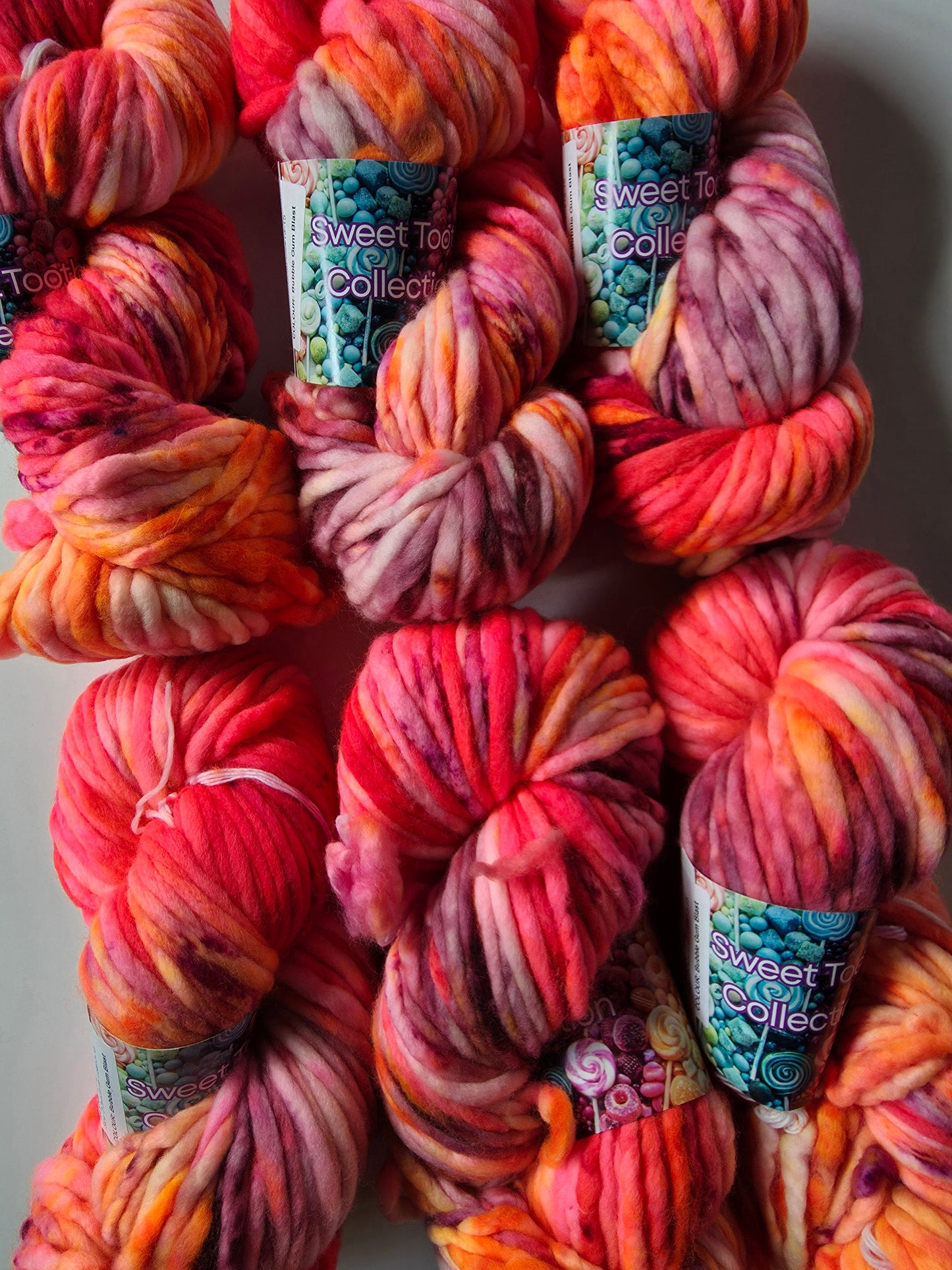Okanagan Dye Works | Super Bulky | Bubble Gum Blast
