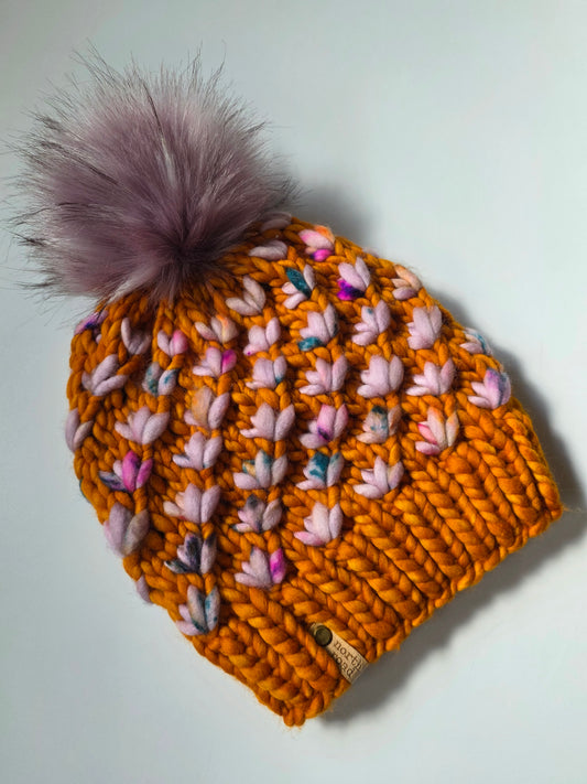Merino Wool Pom Hat