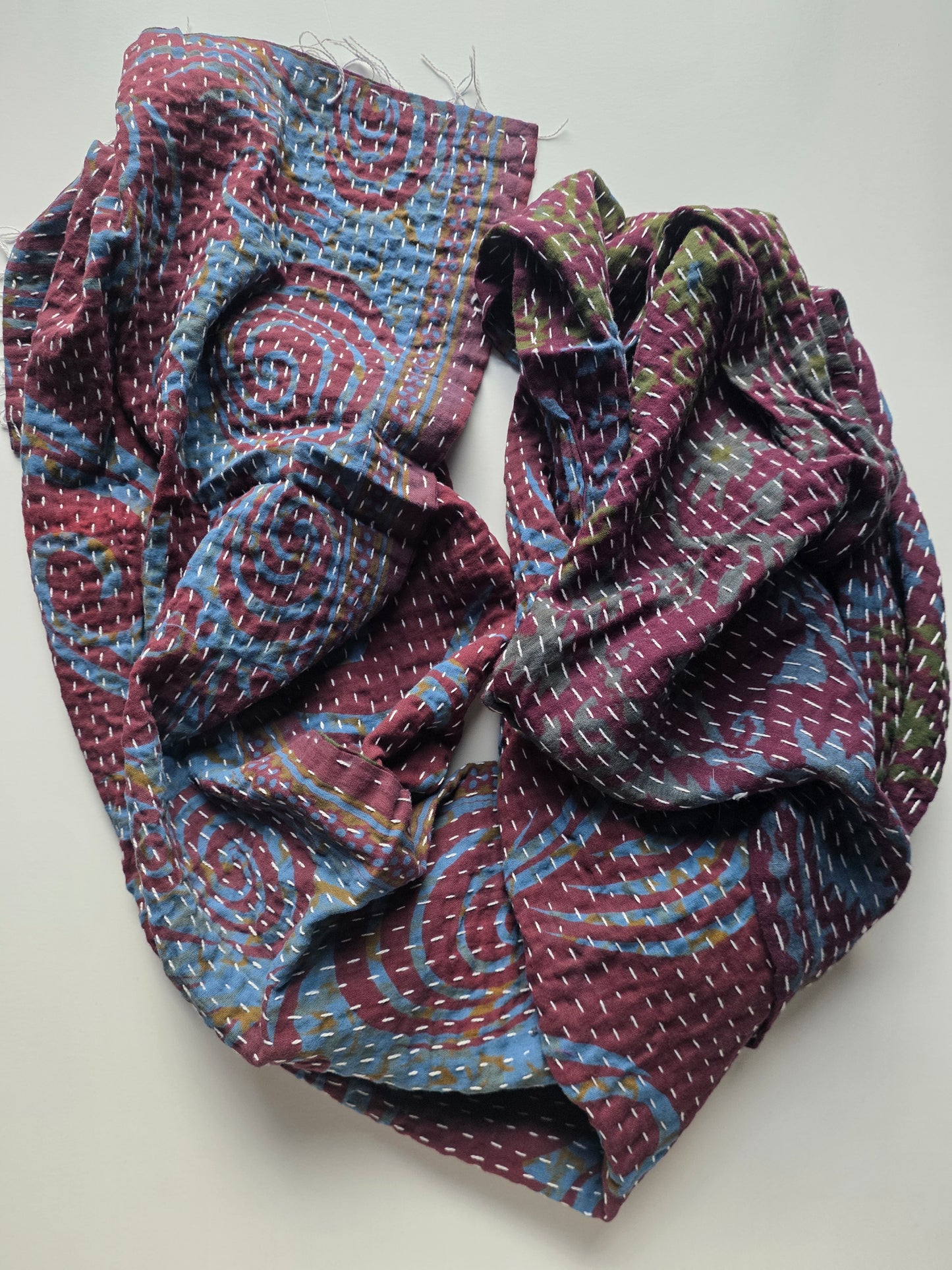 Kantha Scarf