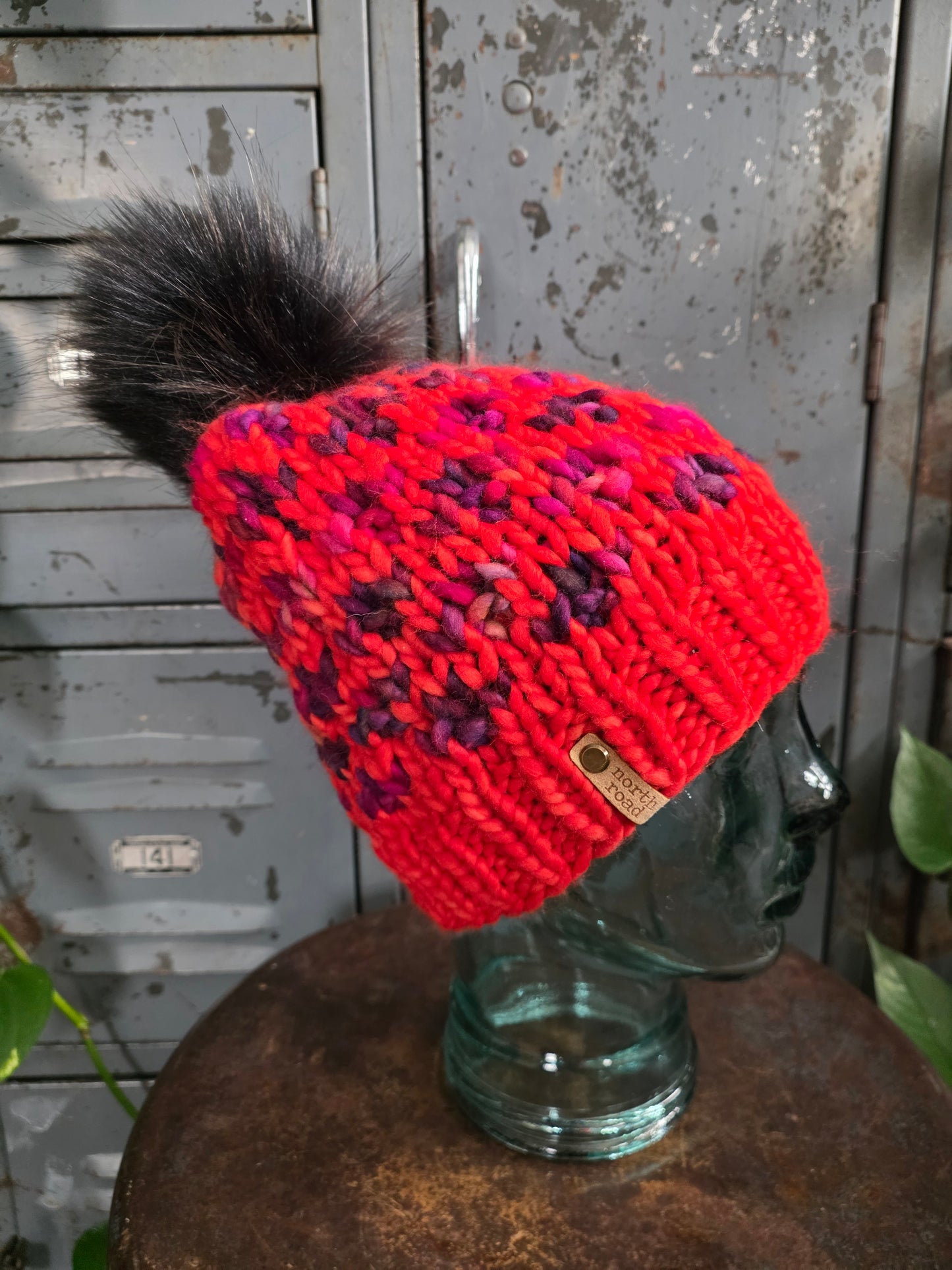 Merino Wool Pom Hat
