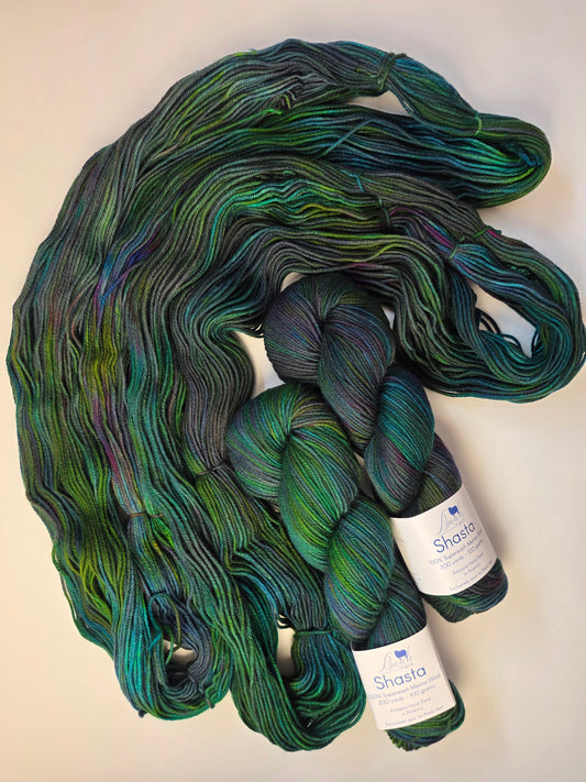 Exclusive Baah Yarn | Shasta | Nighttime on North Road