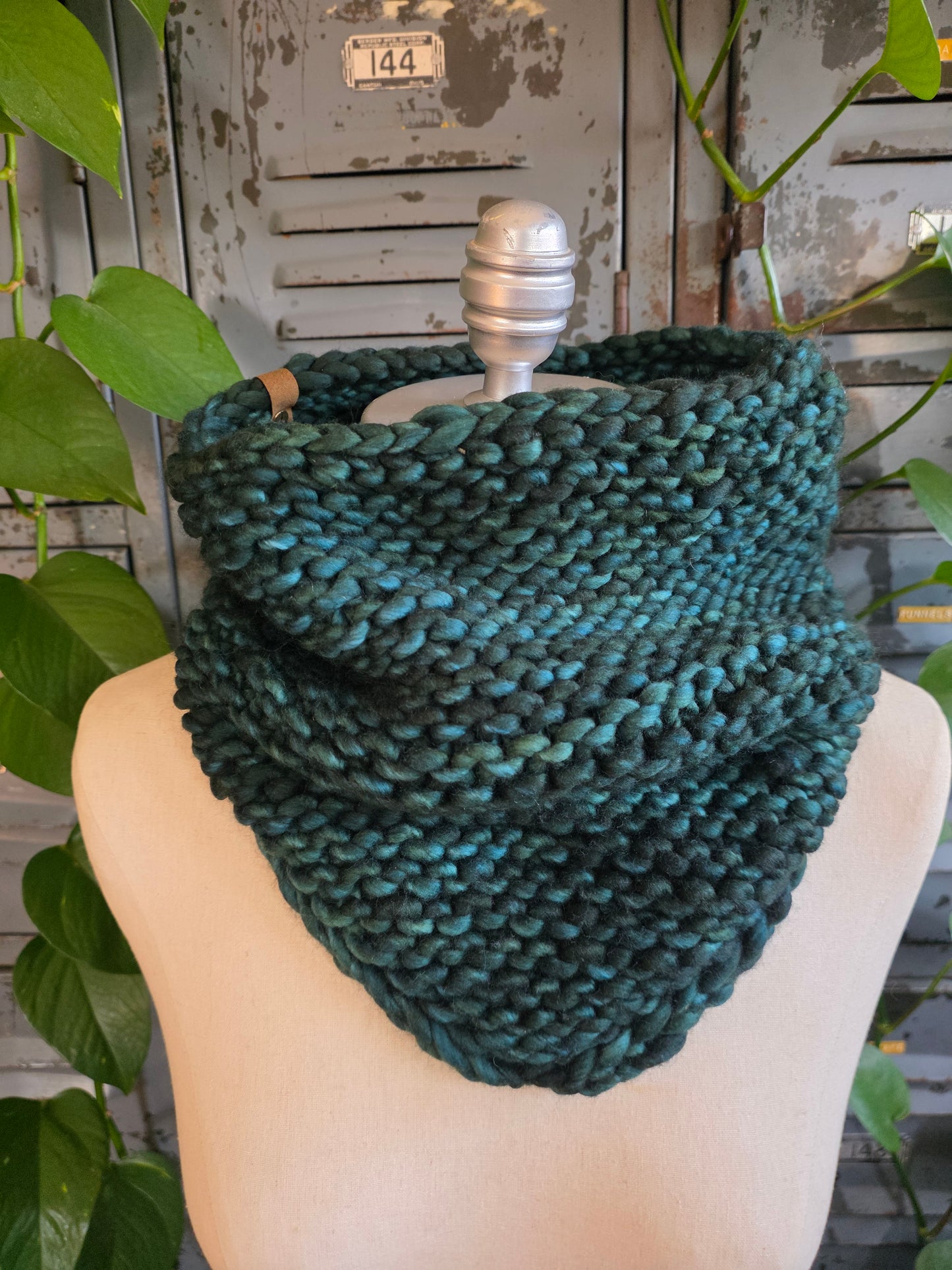 Merino Wool Bandana Cowl