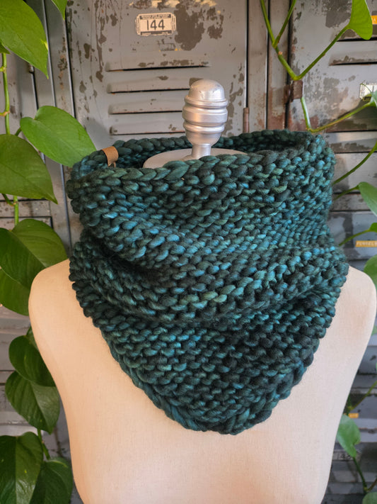 Merino Wool Bandana Cowl